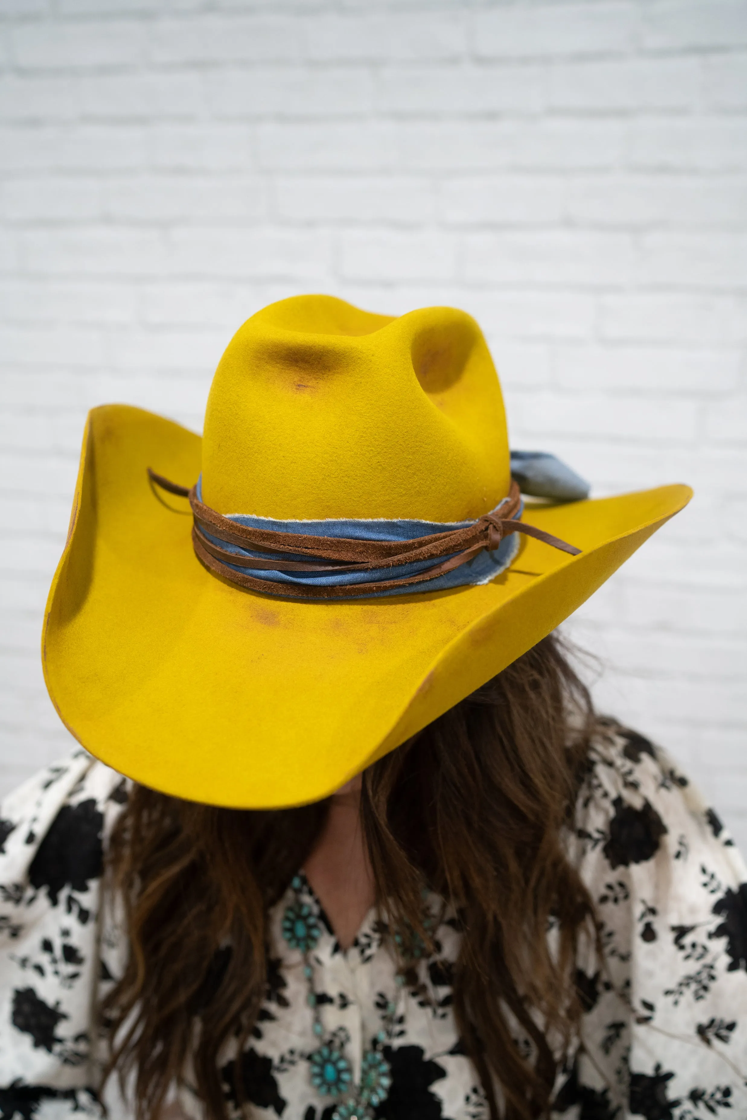 Mustard Hat | Hat Band sold by Goldie Lew product image thumbnail 5
