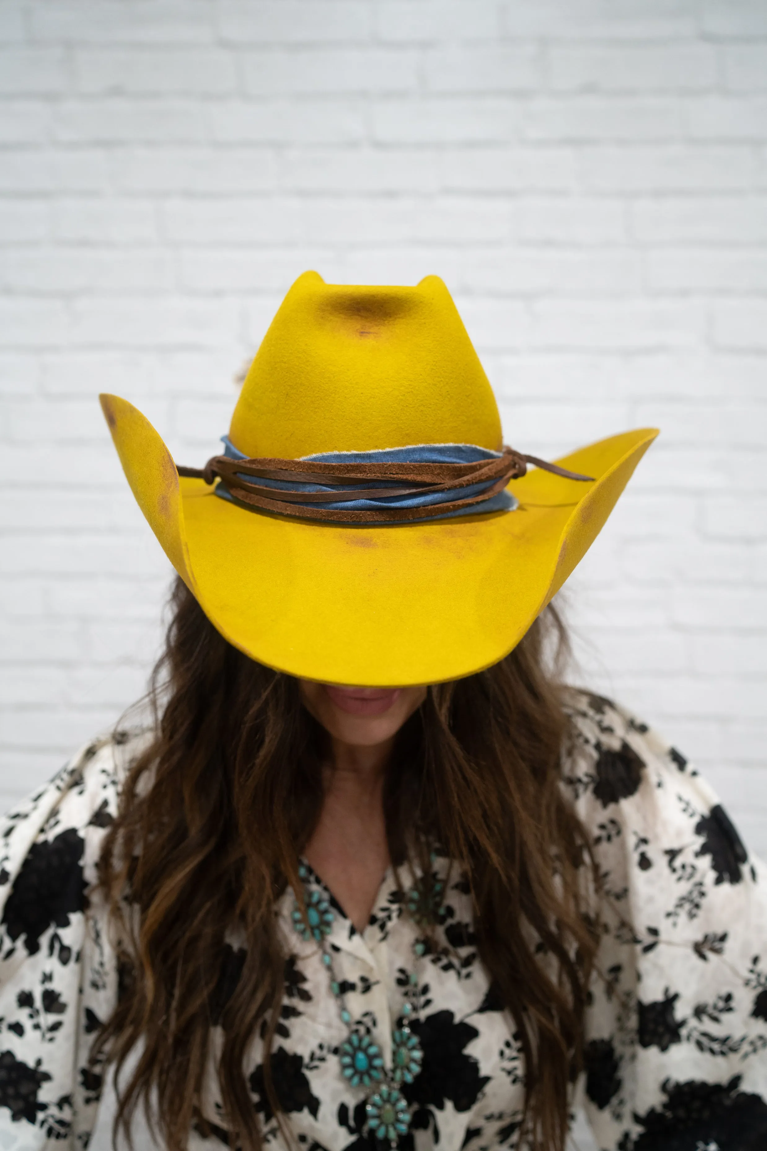 Mustard Hat | Hat Band sold by Goldie Lew product image thumbnail 2