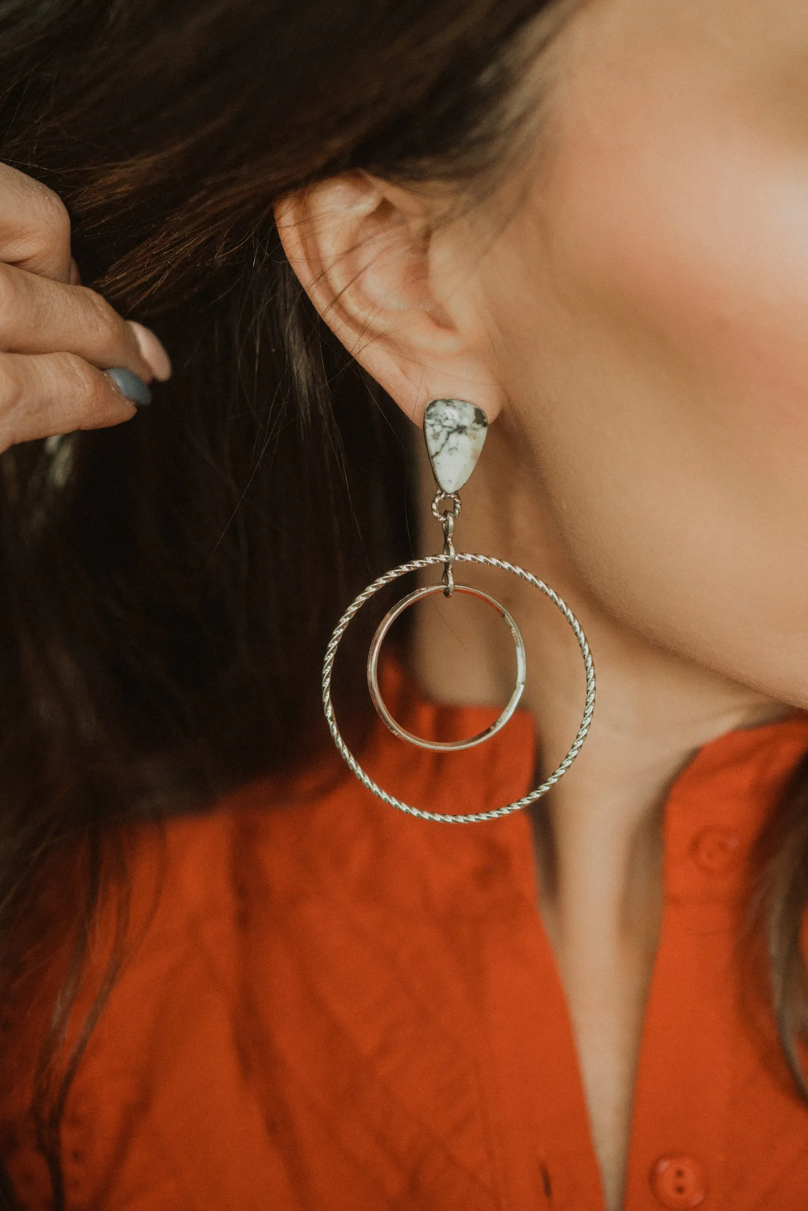 Nola Earrings sold by Goldie Lew product image thumbnail 2