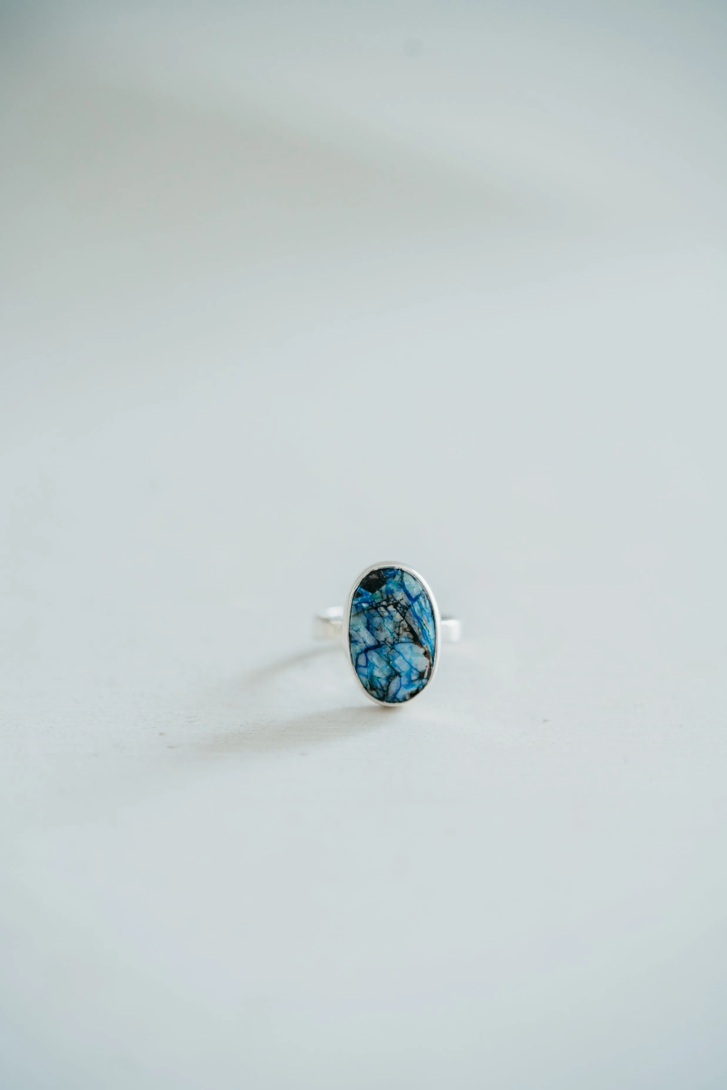 Bobby Ring | Russian Azurite sold by Goldie Lew