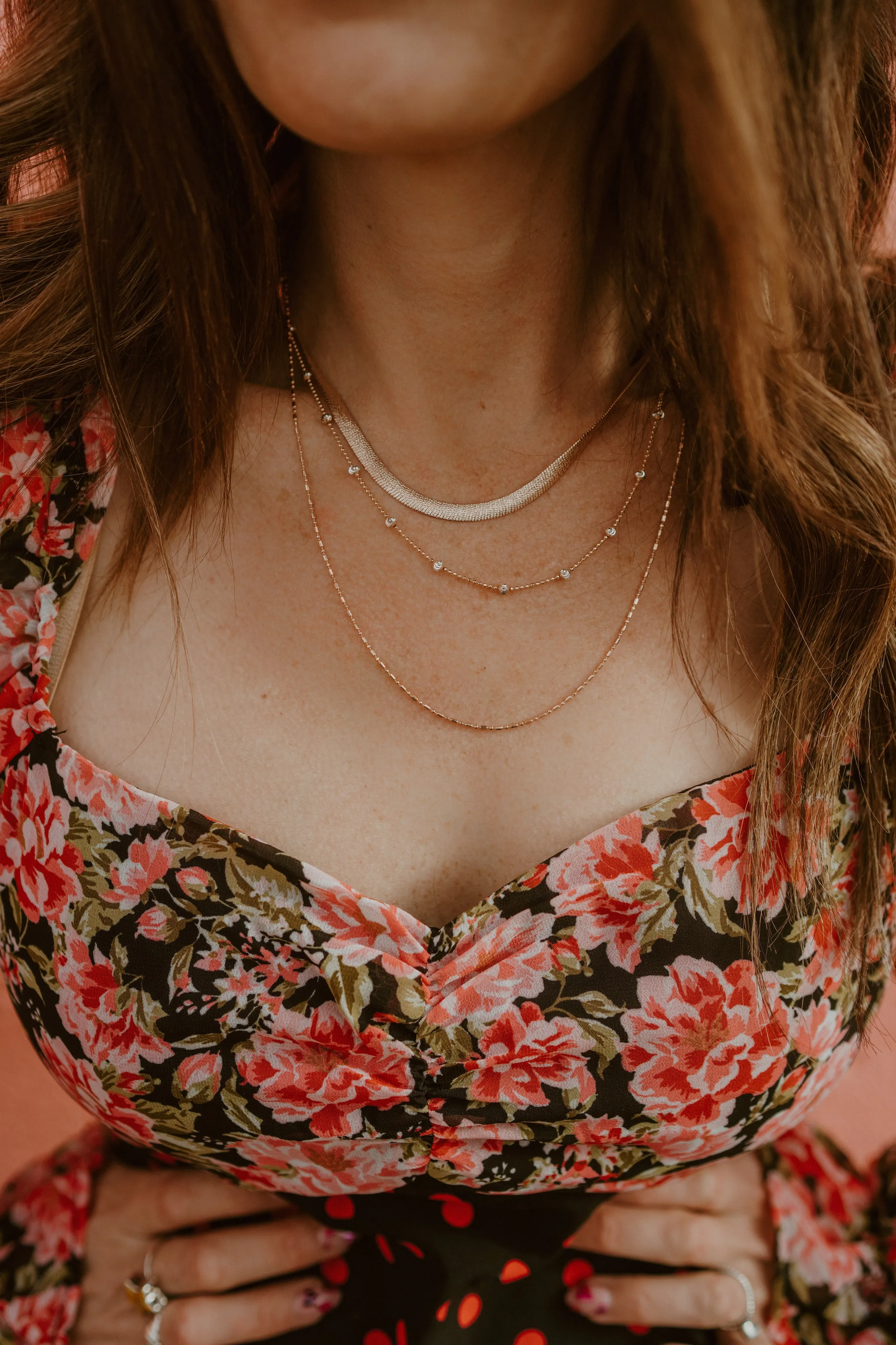 Rose Gold Necklace Set | #1 sold by Goldie Lew product image thumbnail 3