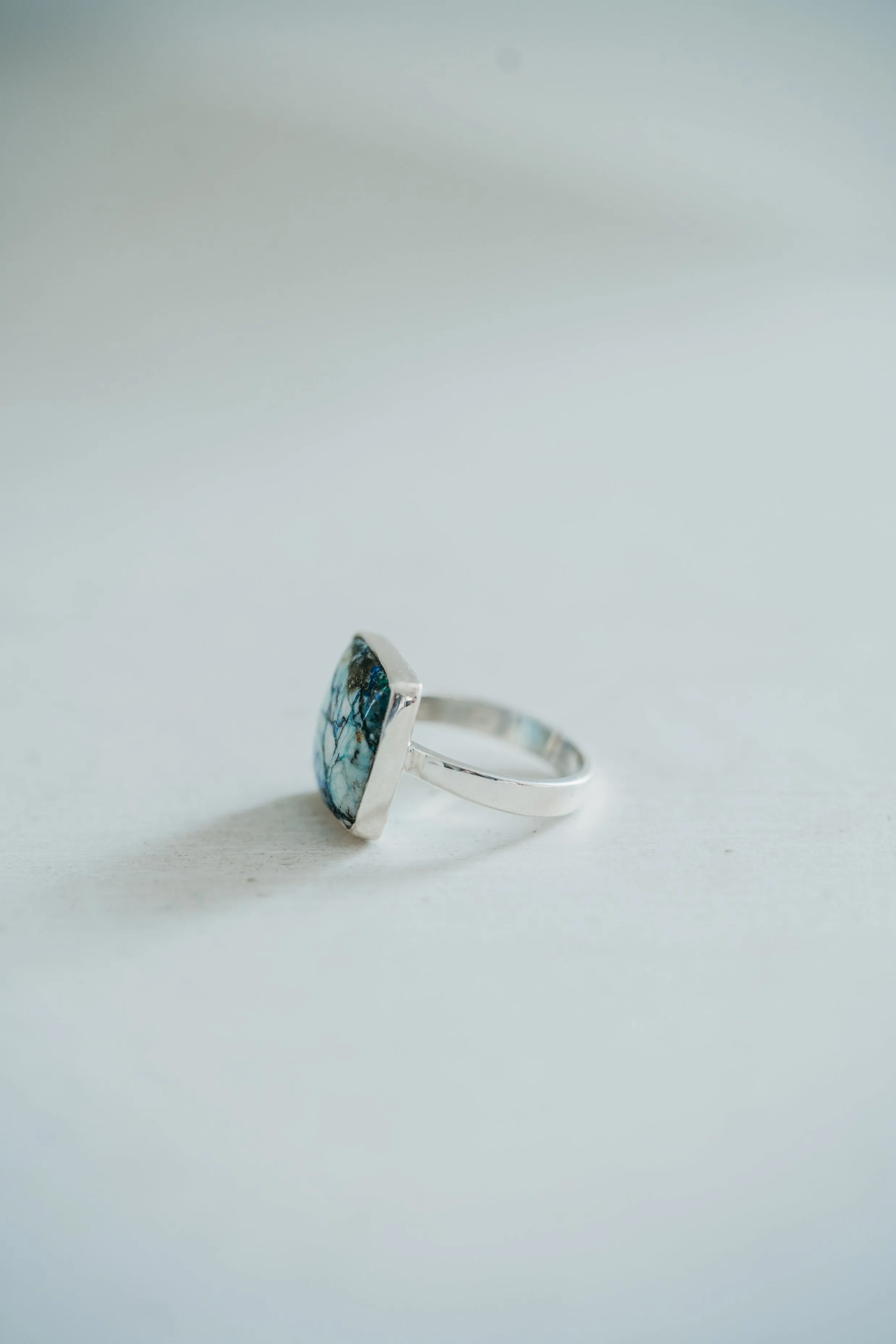 Bobby Ring | Russian Azurite sold by Goldie Lew product image thumbnail 4
