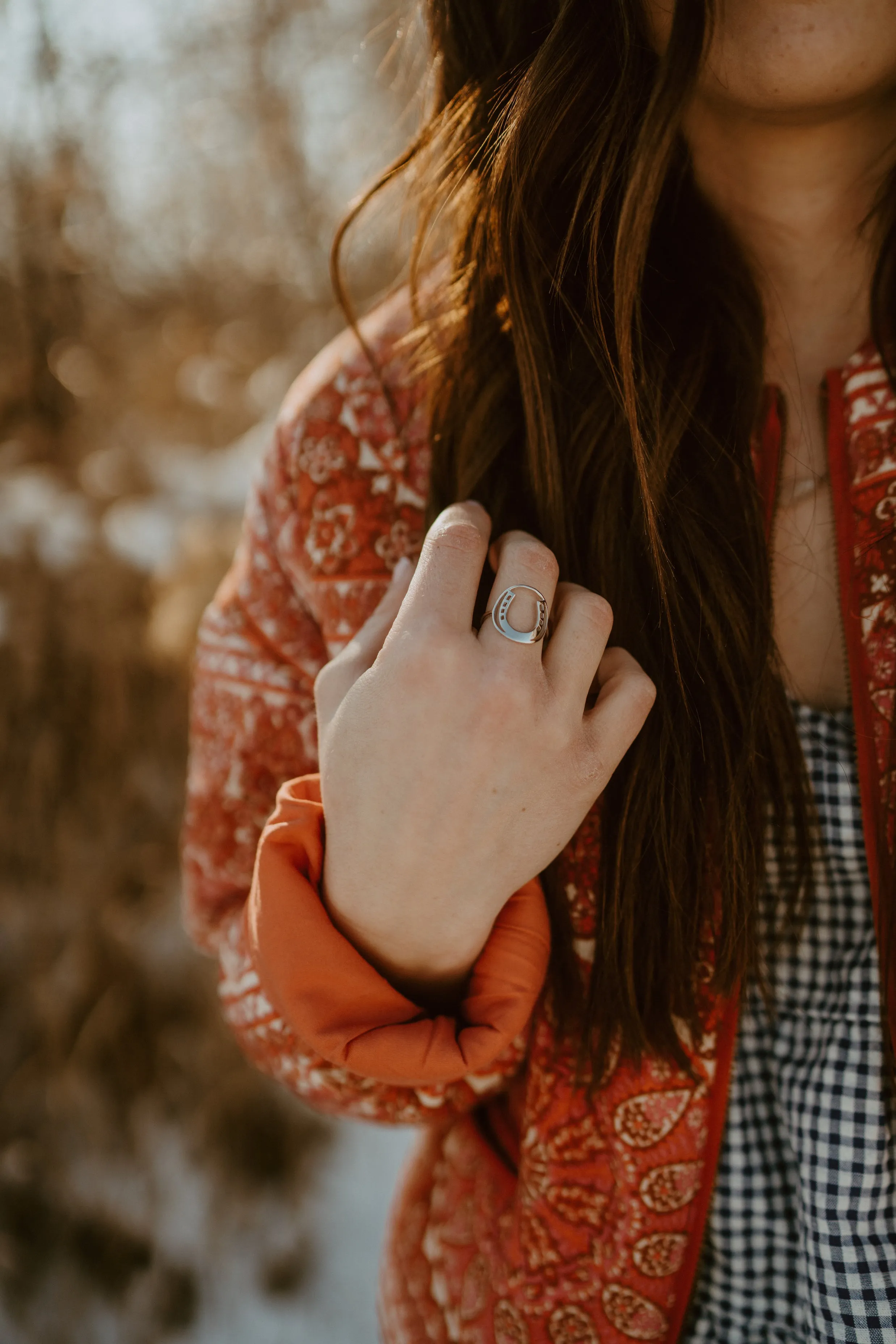 Horseshoe Ring sold by Goldie Lew product image thumbnail 5