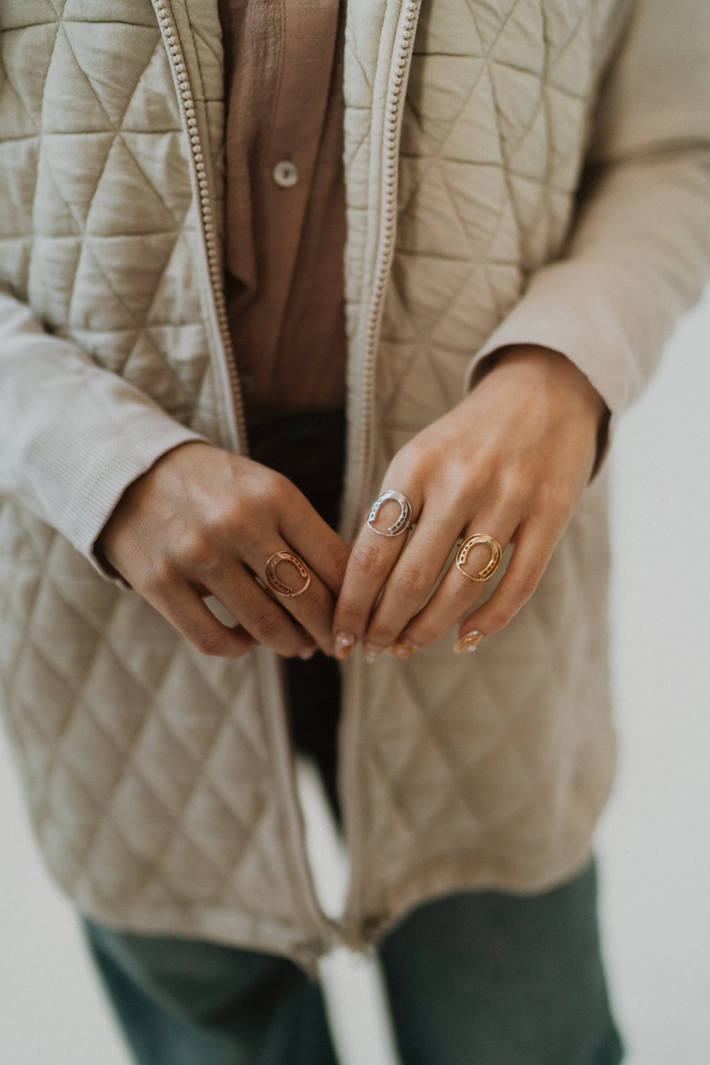 Horseshoe Ring sold by Goldie Lew