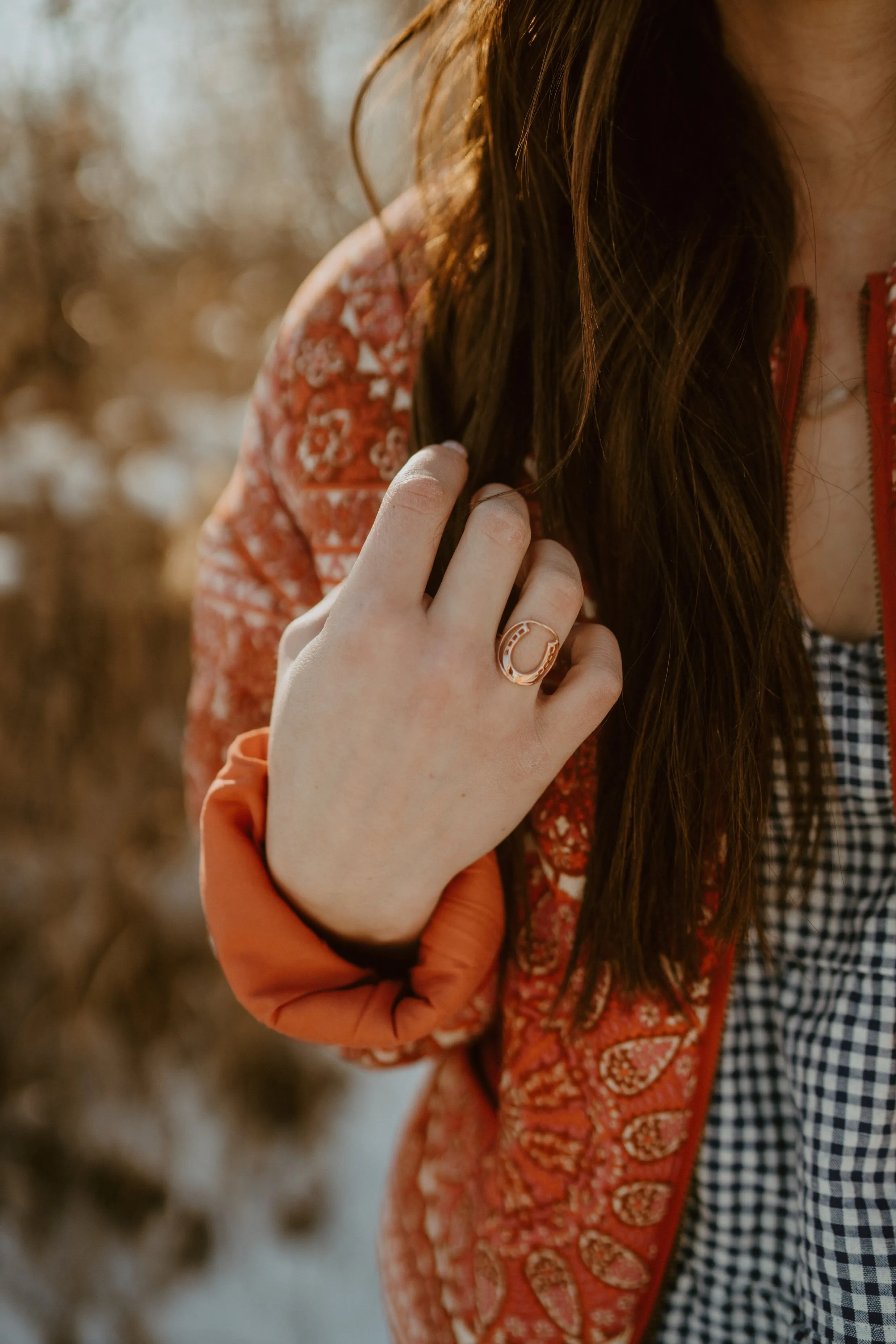Horseshoe Ring sold by Goldie Lew product image thumbnail 4