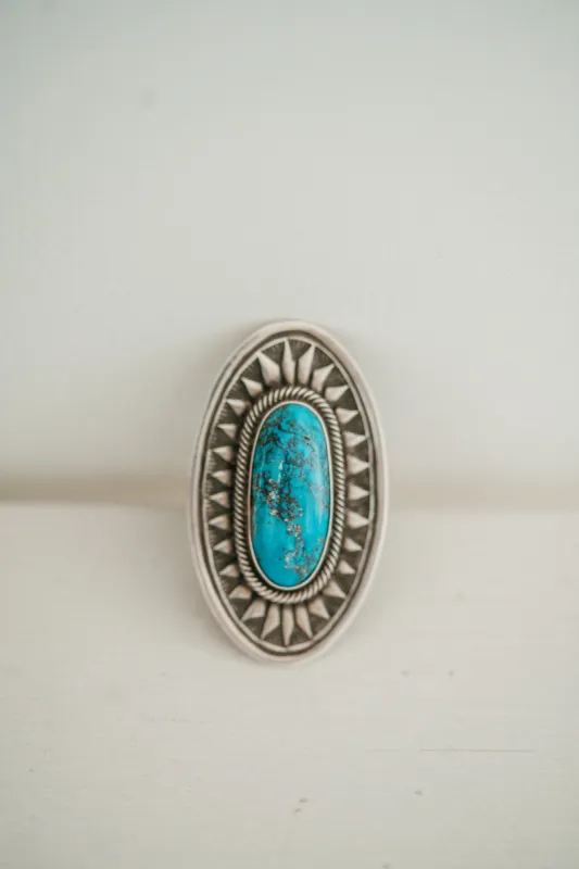 Chantria Ring | Turquoise sold by Goldie Lew
