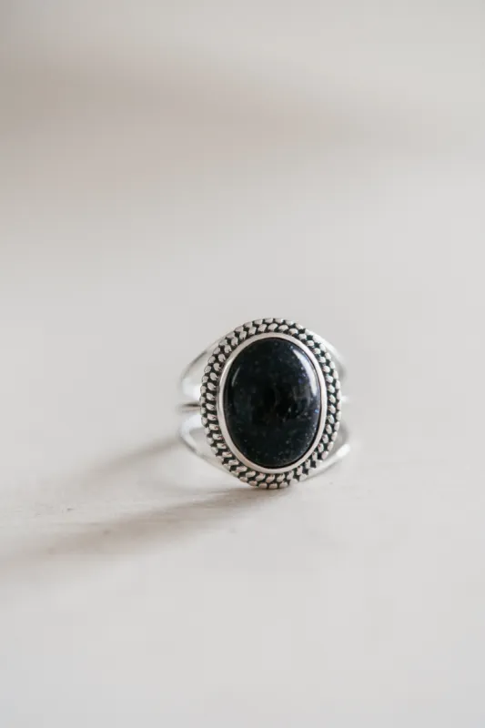 Trish Ring | Blue Sun Sitara - FINAL SALE sold by Goldie Lew