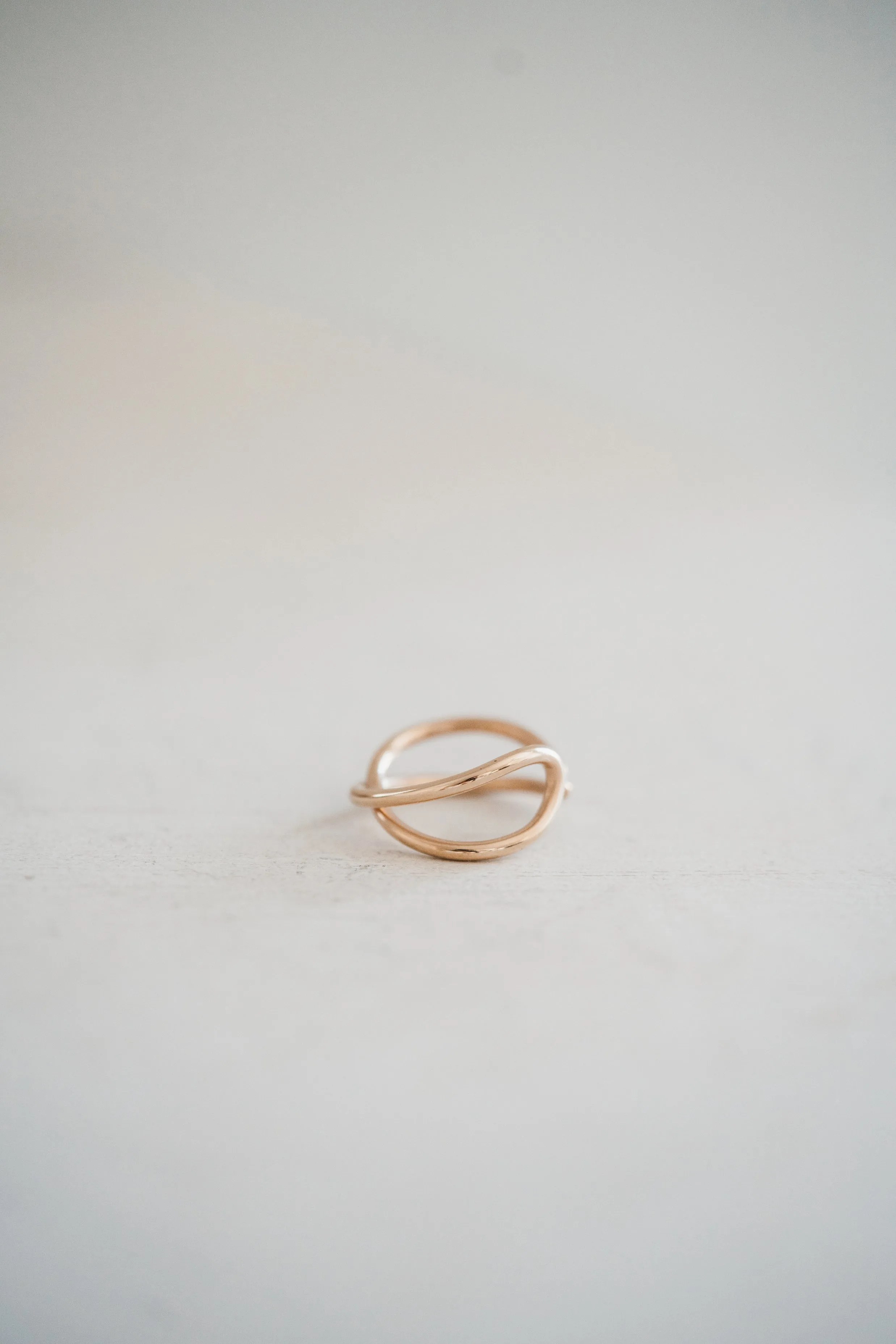 Gold X Ring sold by Goldie Lew product image thumbnail 4