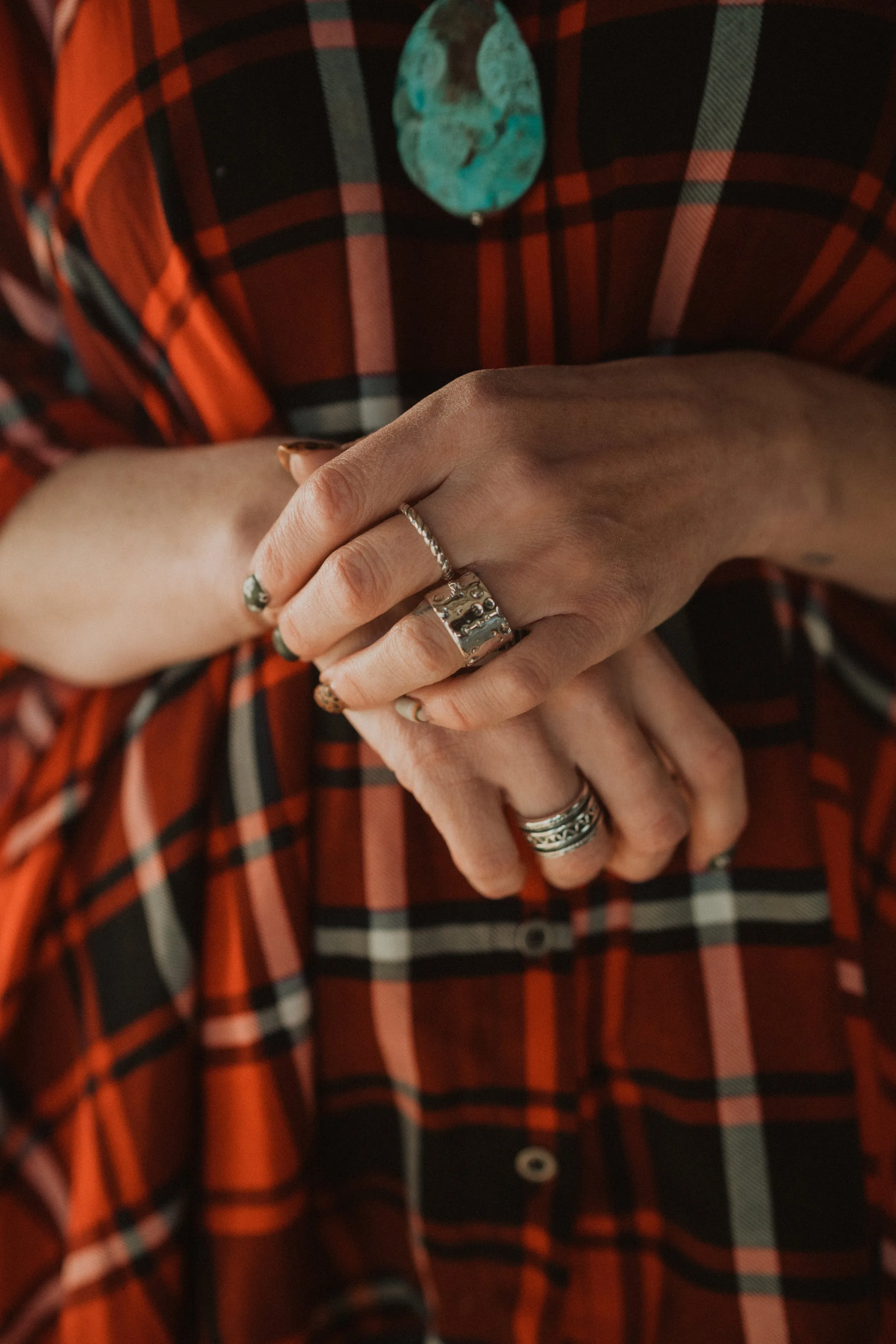 Endy Ring | Silver - FINAL SALE sold by Goldie Lew product image thumbnail 2
