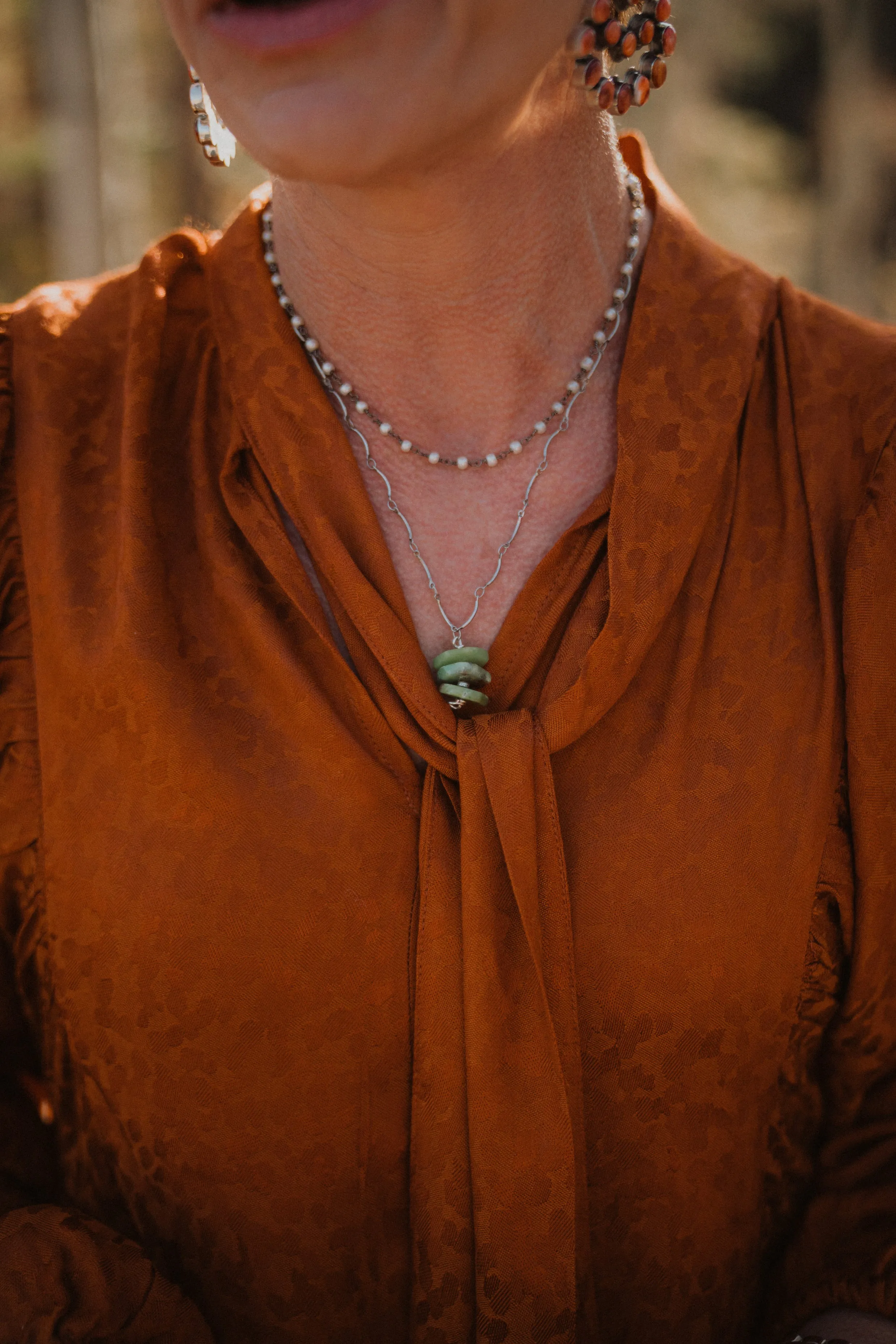 October Necklace Set sold by Goldie Lew