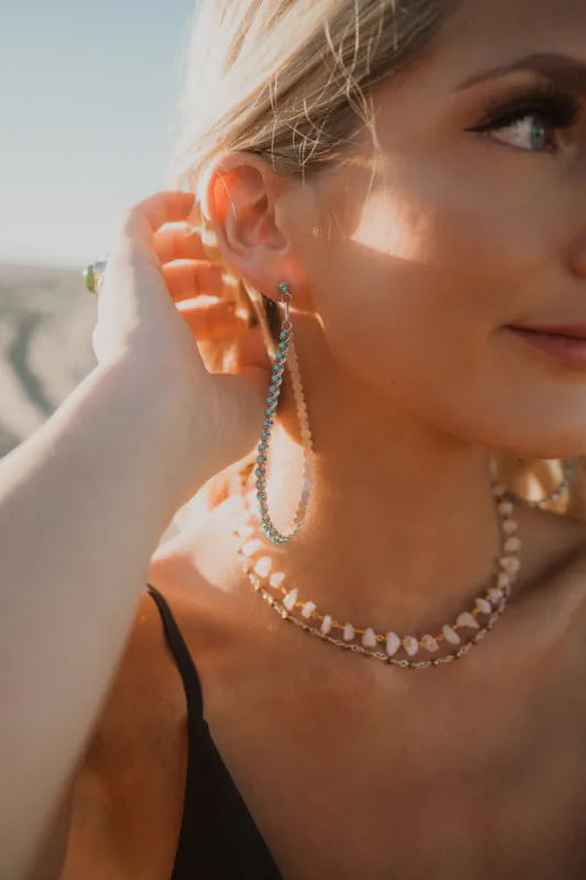 Delicate Raindrop Earrings sold by Goldie Lew