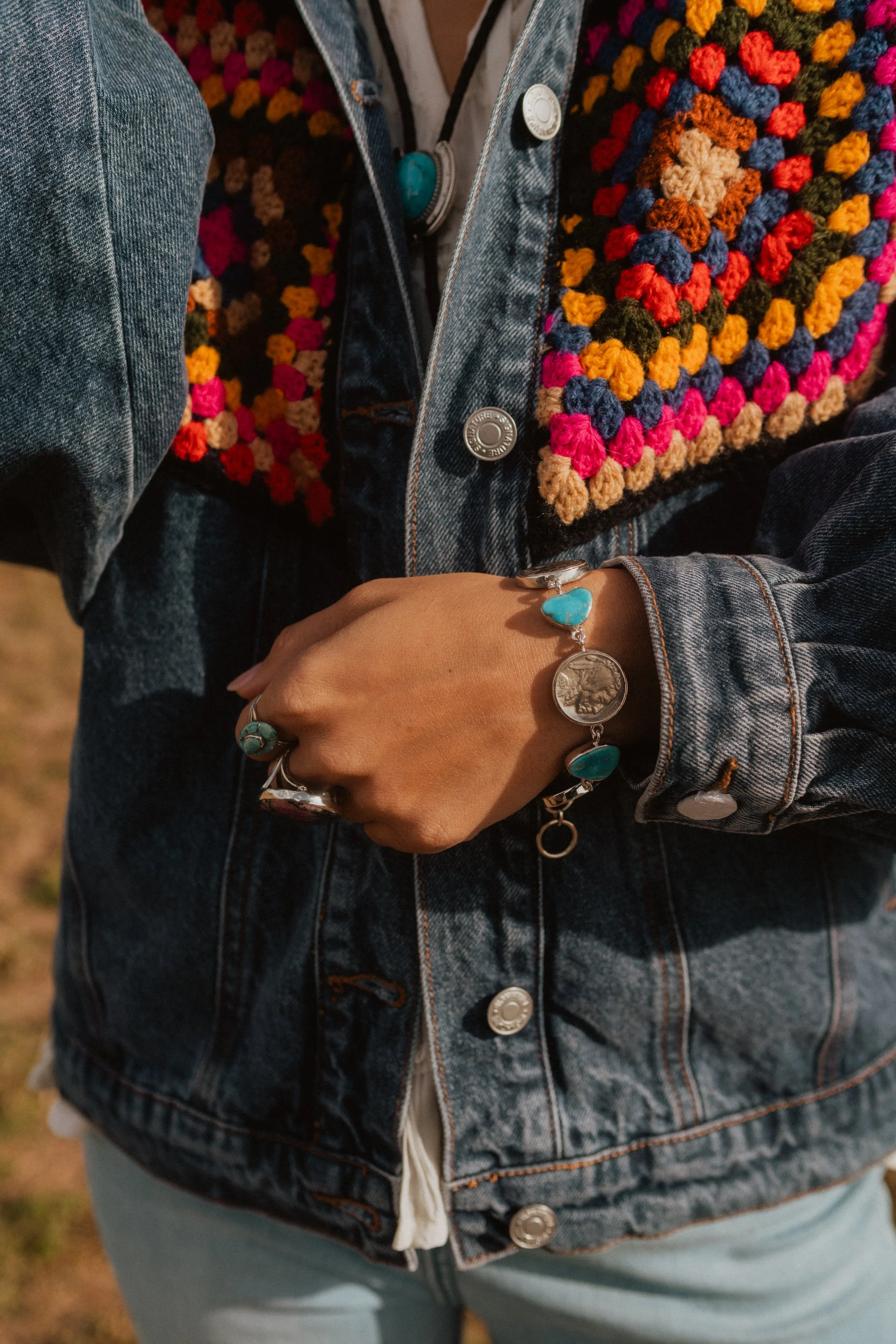 Quarter Bracelet sold by Goldie Lew product image thumbnail 3