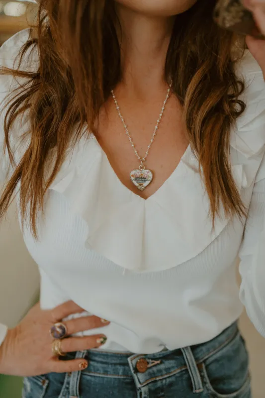 Floral Bouquet Necklace sold by Goldie Lew