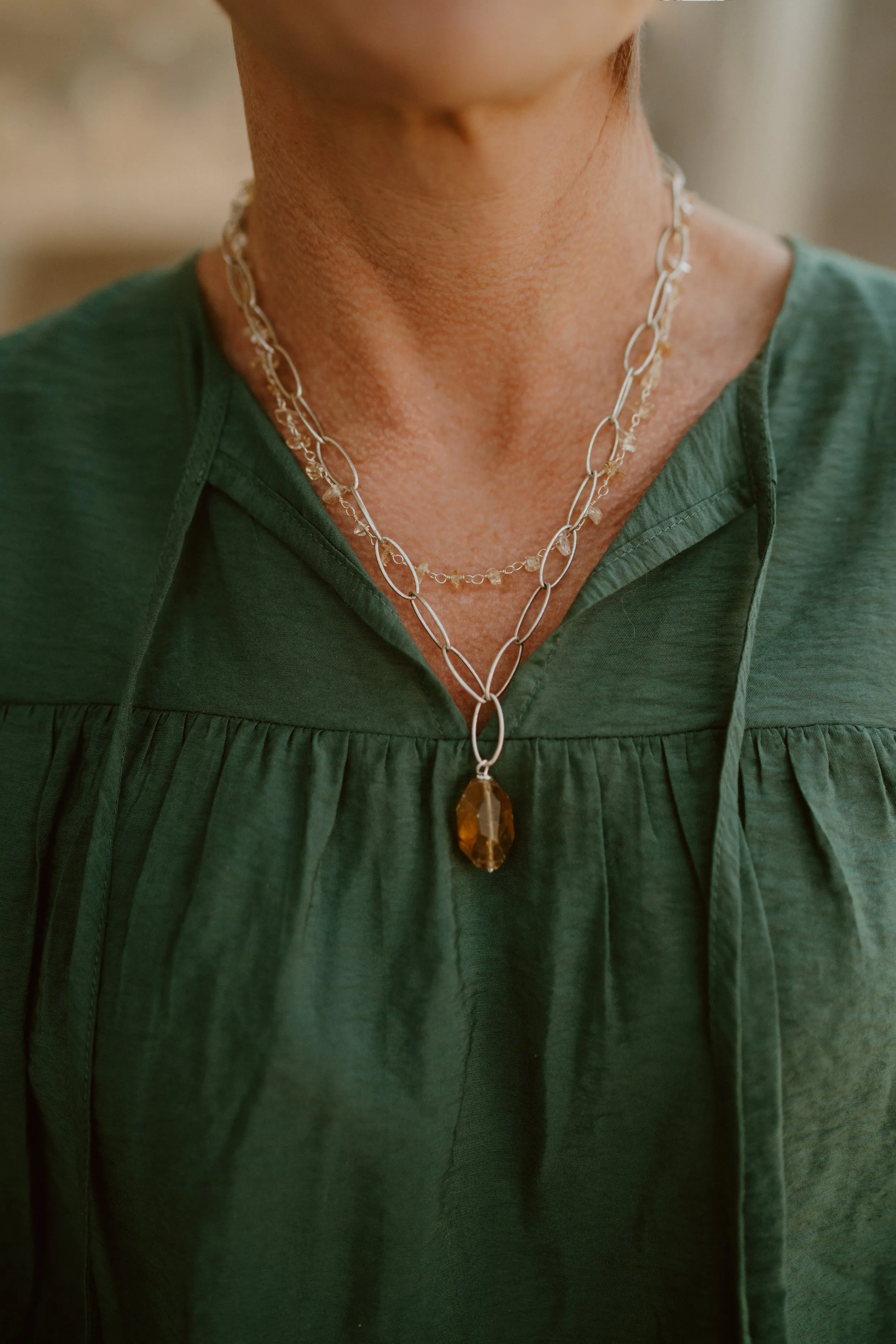 Maeve Necklace Set sold by Goldie Lew