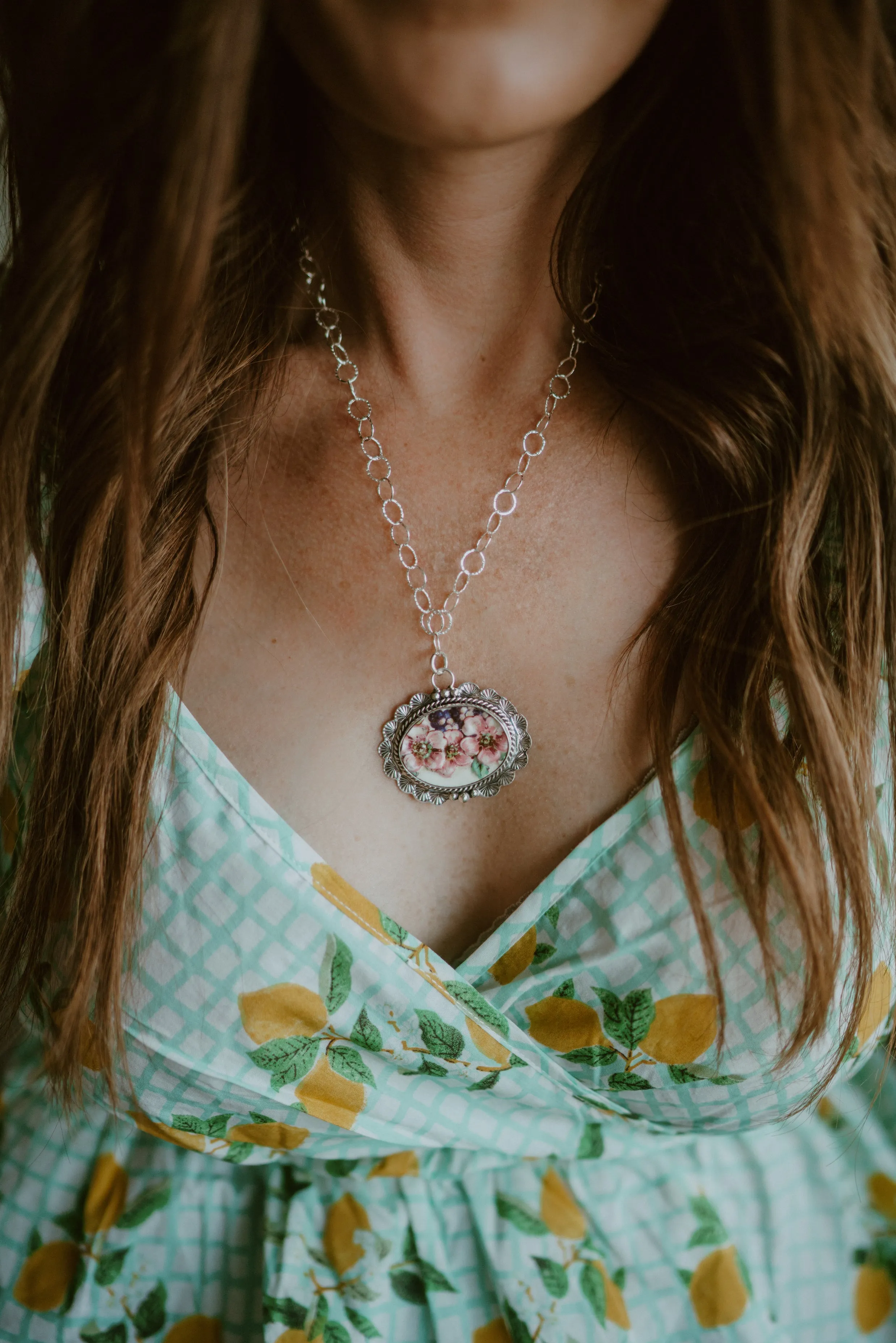 Fields of Flowers Necklace sold by Goldie Lew product image thumbnail 2