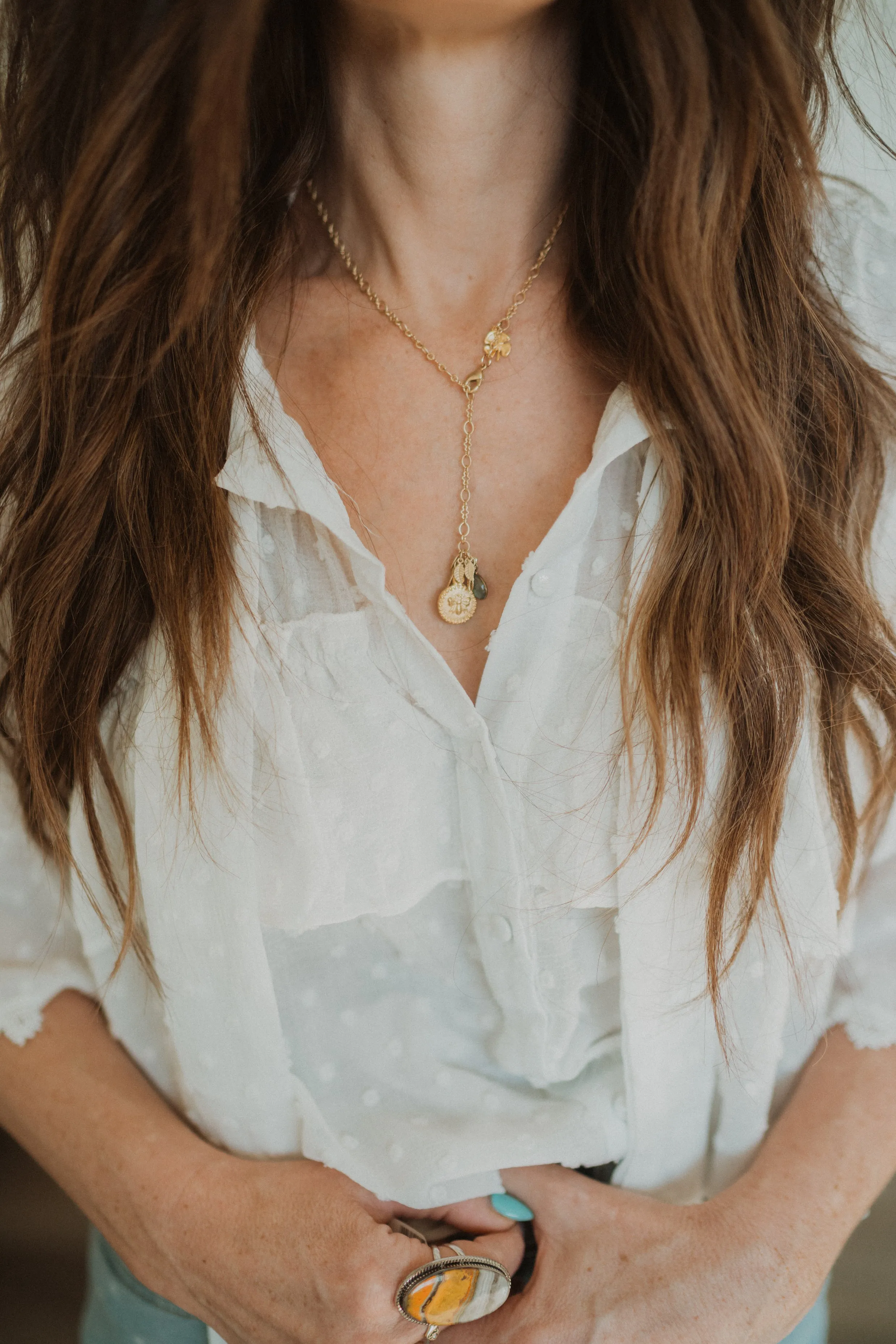 New Bee Necklace | #8 - FINAL SALE sold by Goldie Lew product image thumbnail 5