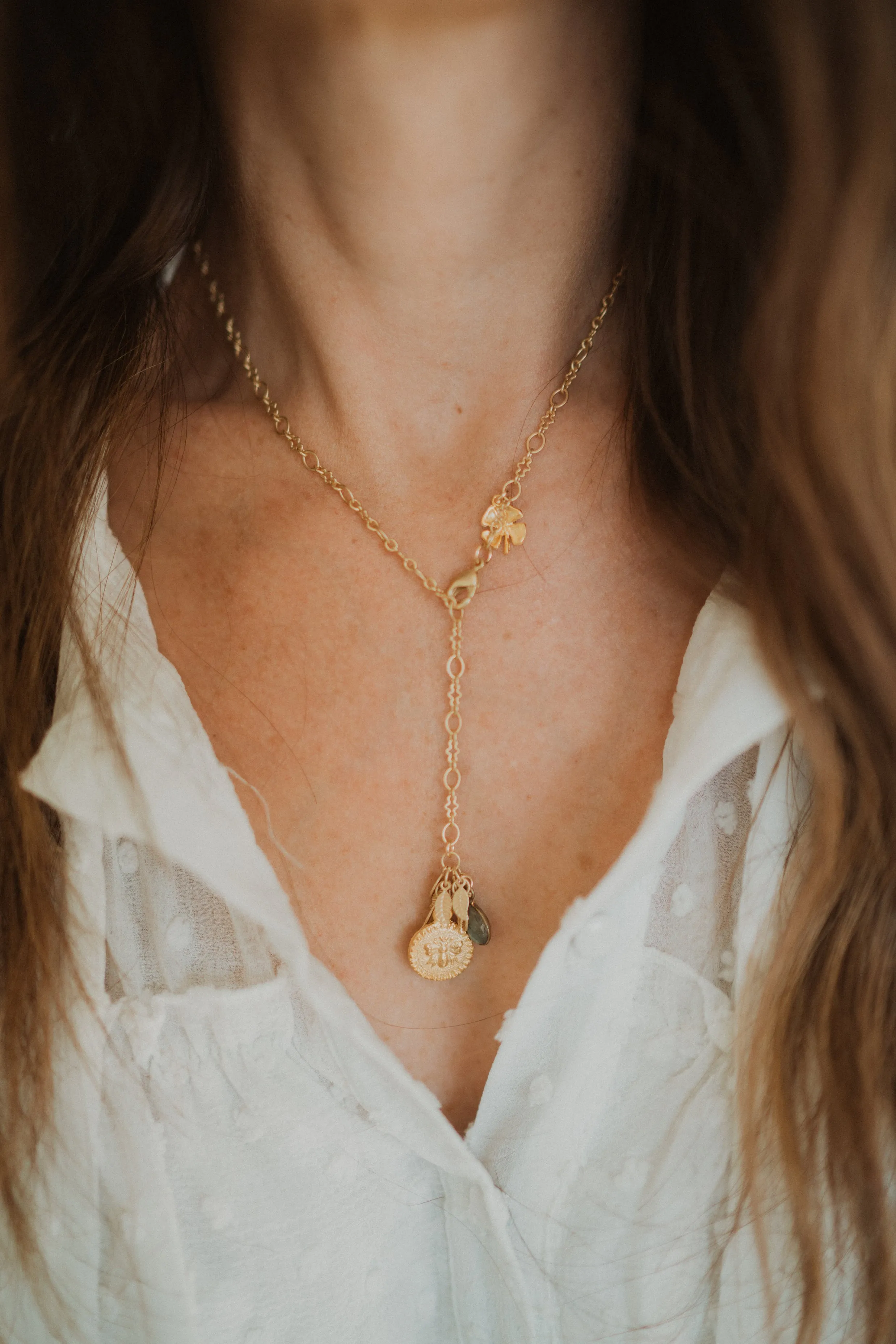 New Bee Necklace | #8 - FINAL SALE sold by Goldie Lew product image thumbnail 3