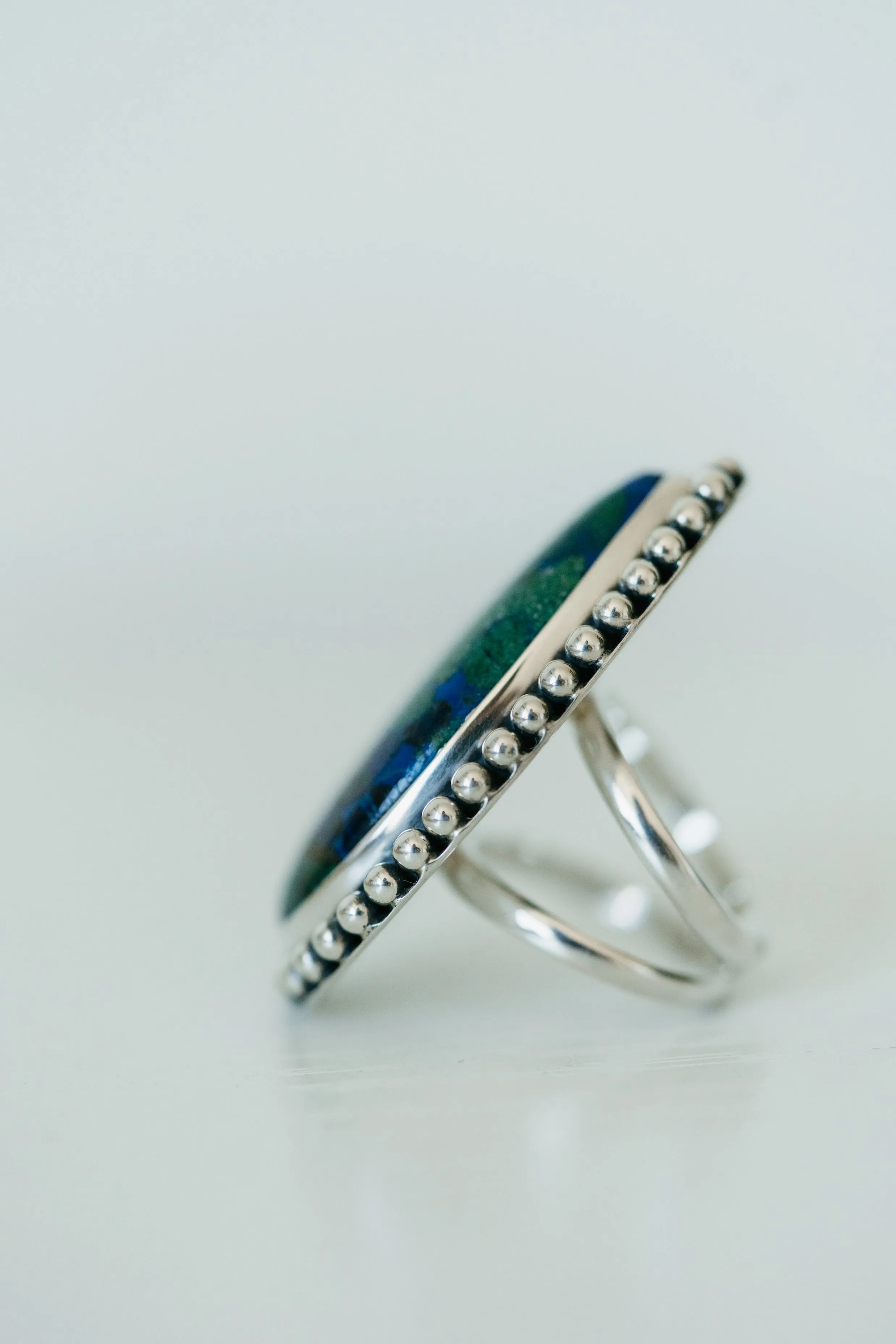 Betsy Ring | Azurite Quartz sold by Goldie Lew product image thumbnail 5