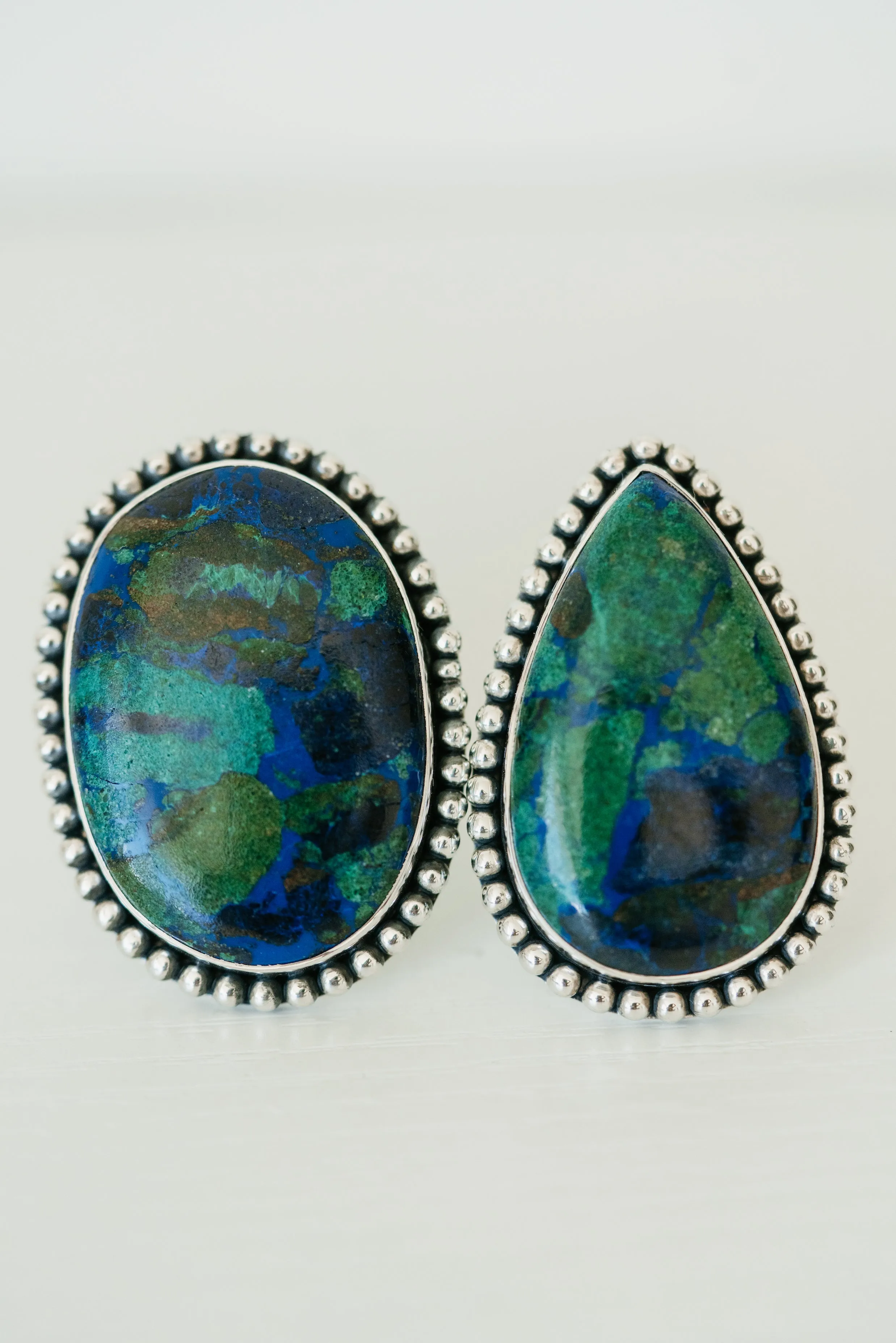 Betsy Ring | Azurite Quartz sold by Goldie Lew