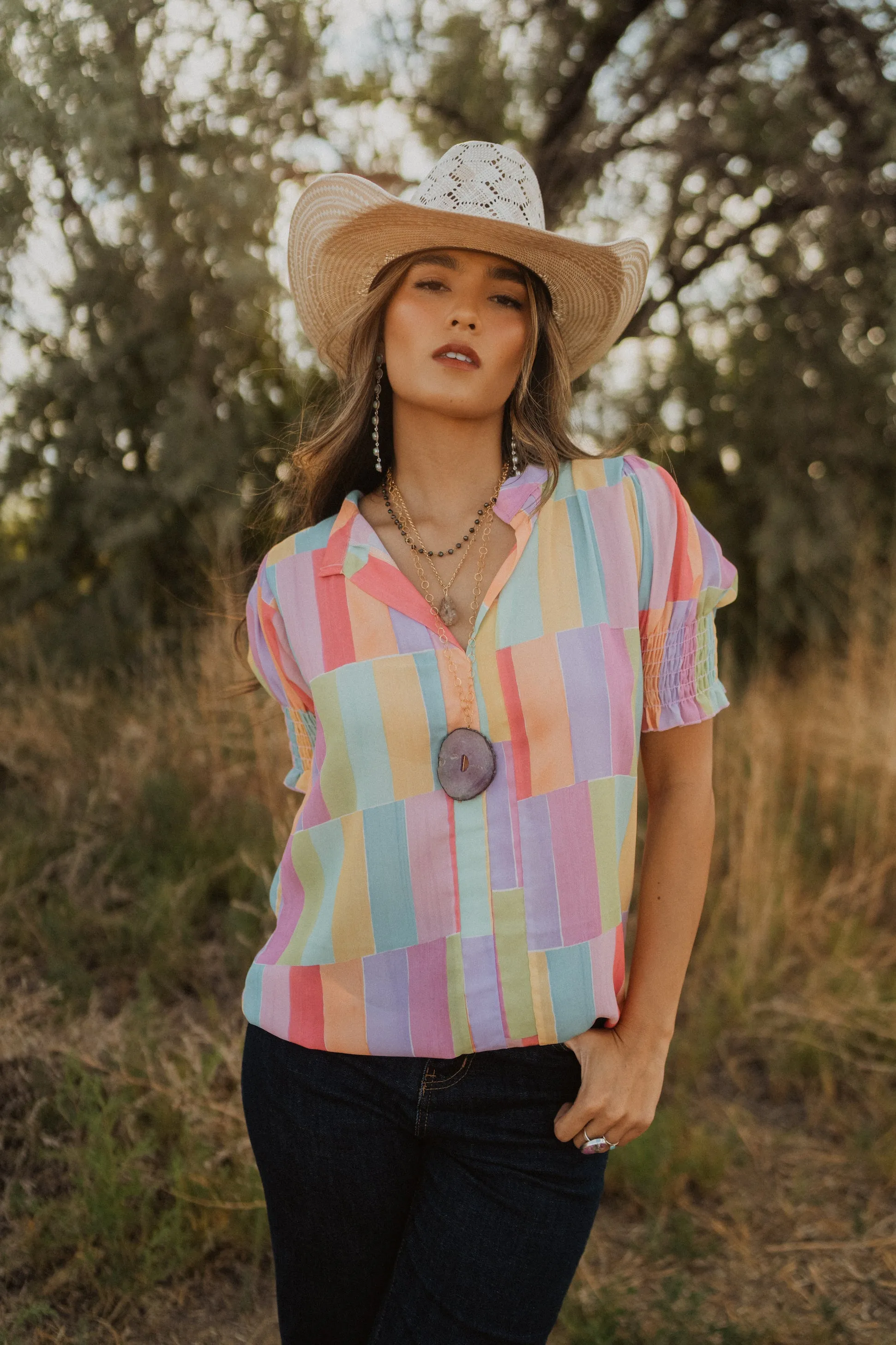 Whitney Top sold by Goldie Lew