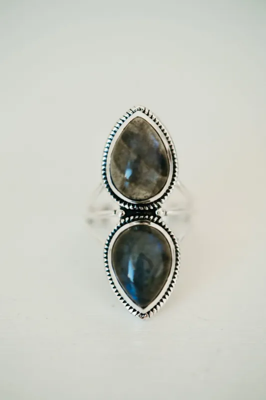 Everly Ring | Labradorite sold by Goldie Lew