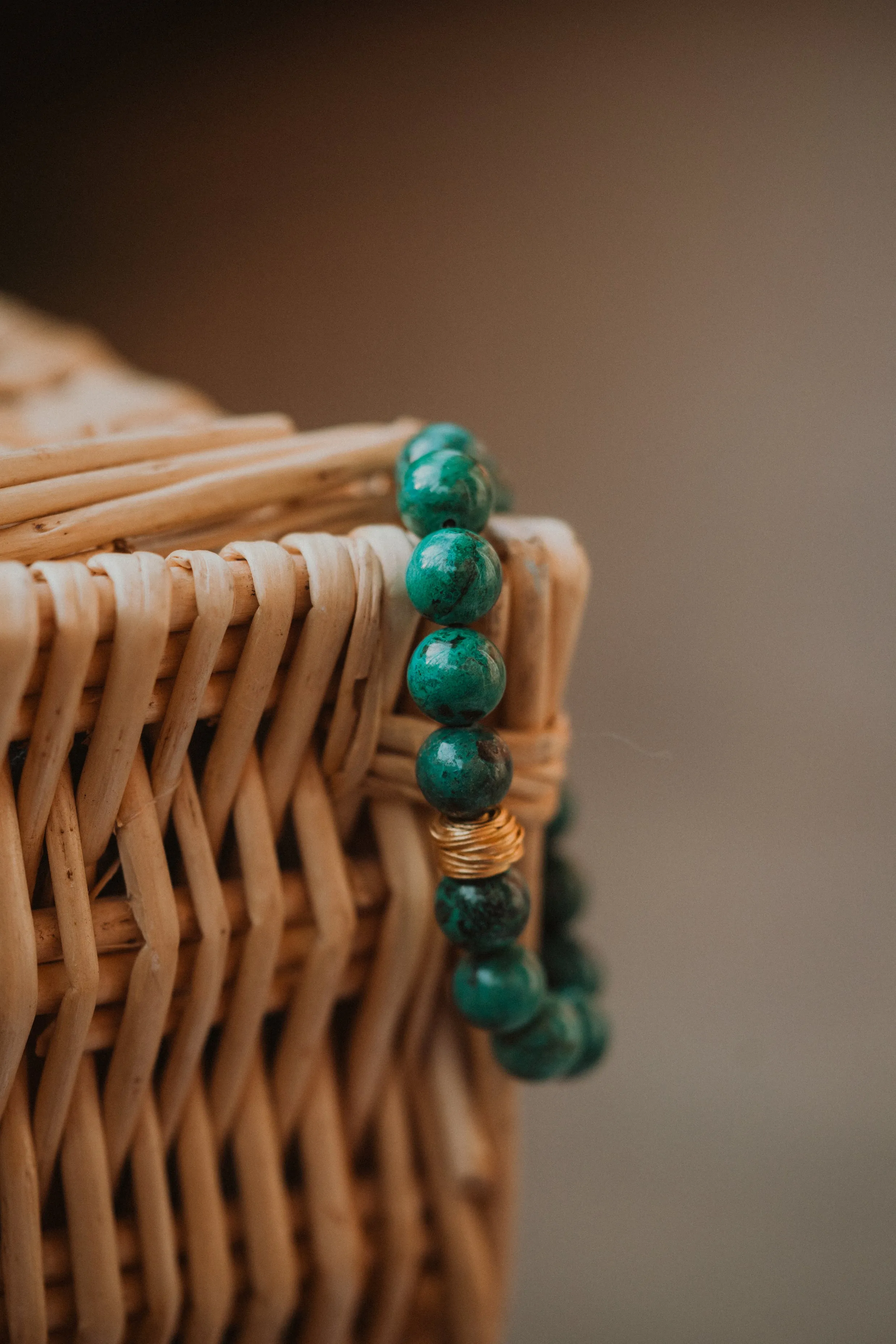 Chrysocolla Bracelet sold by Goldie Lew