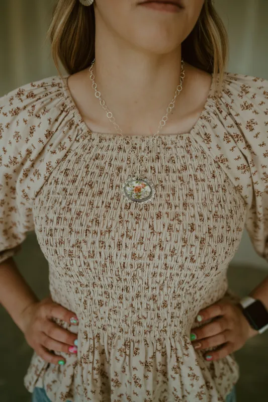 Old Time Floral Necklace | #3 sold by Goldie Lew