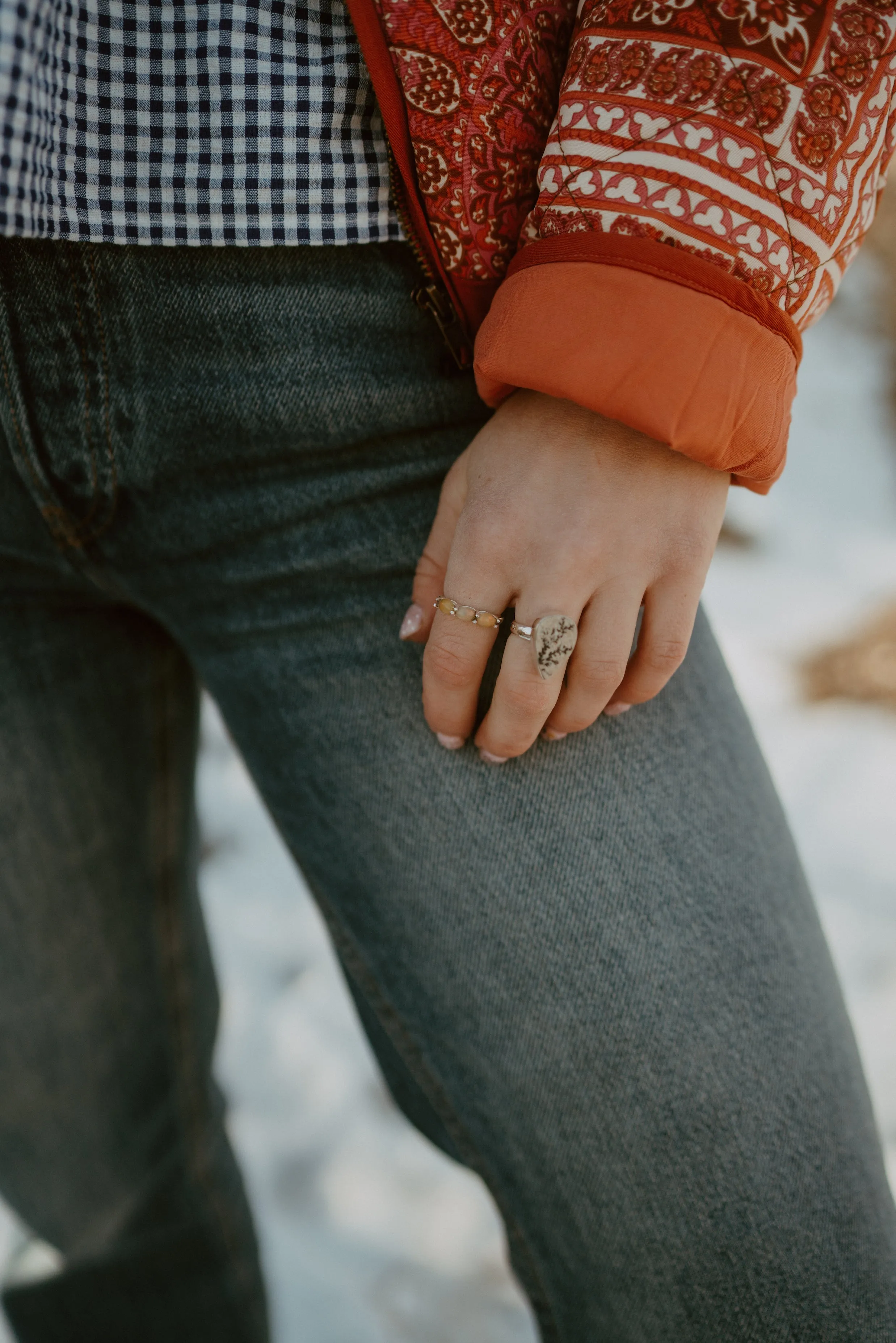 Caralee Ring | Russian Dendritic sold by Goldie Lew product image thumbnail 4