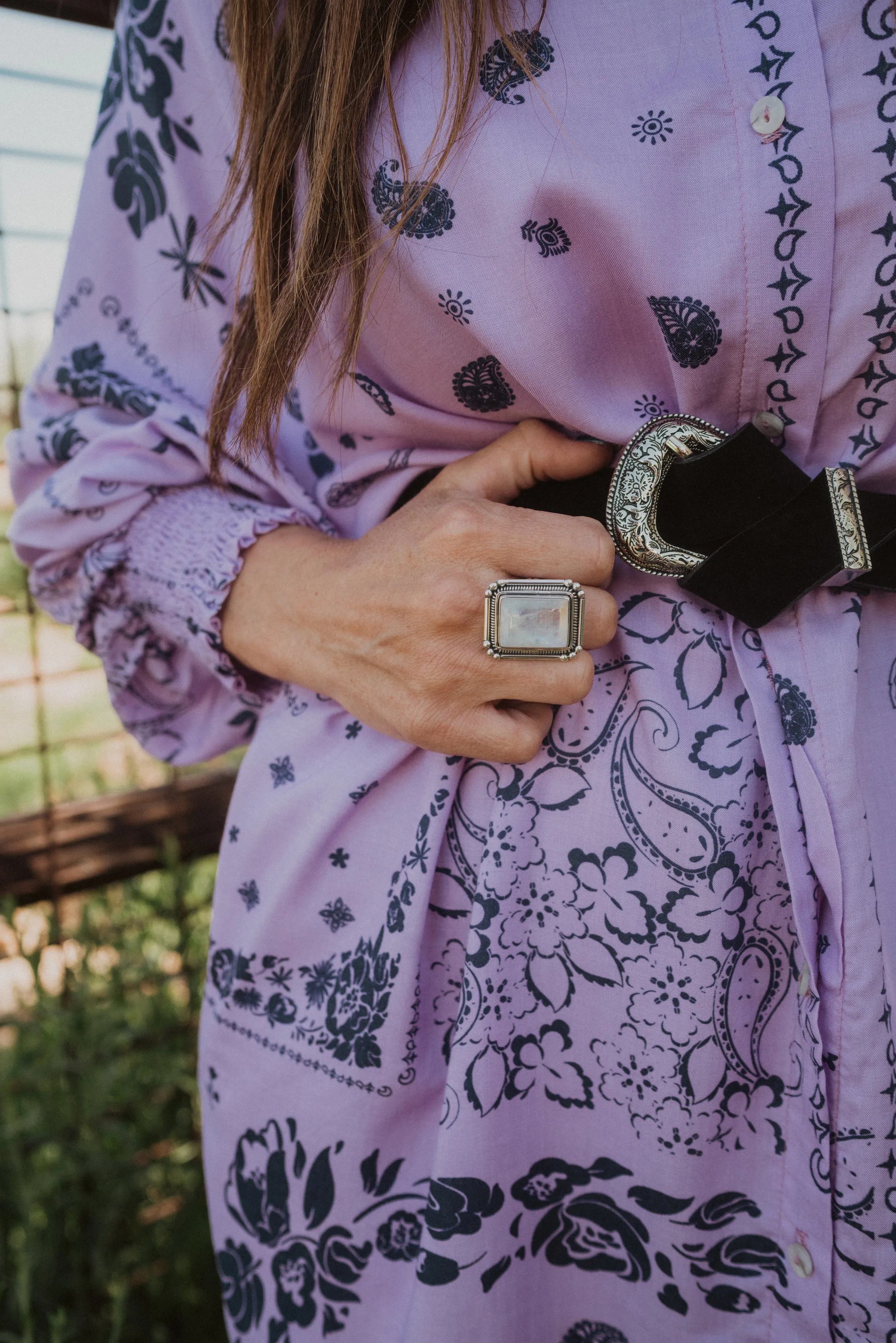 Kate Ring | Moonstone sold by Goldie Lew product image thumbnail 2
