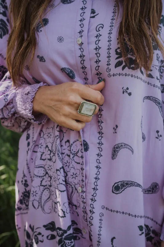 Kate Ring | Moonstone sold by Goldie Lew