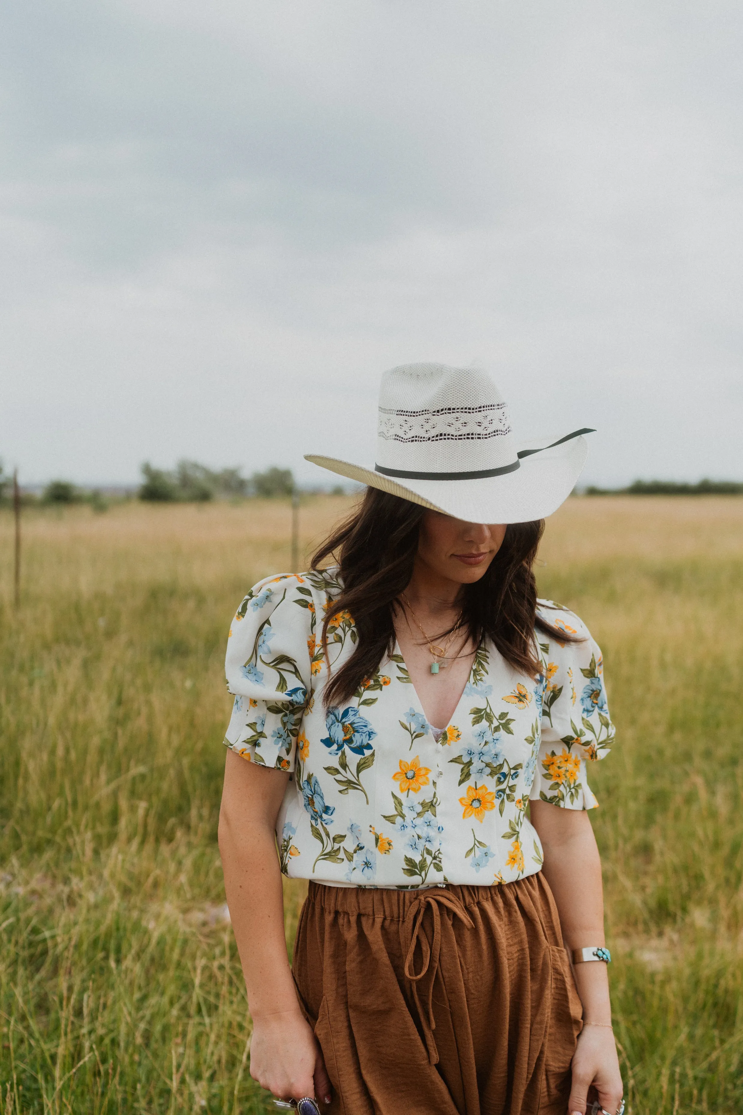 Tennessee Straw Hat sold by Goldie Lew product image thumbnail 5