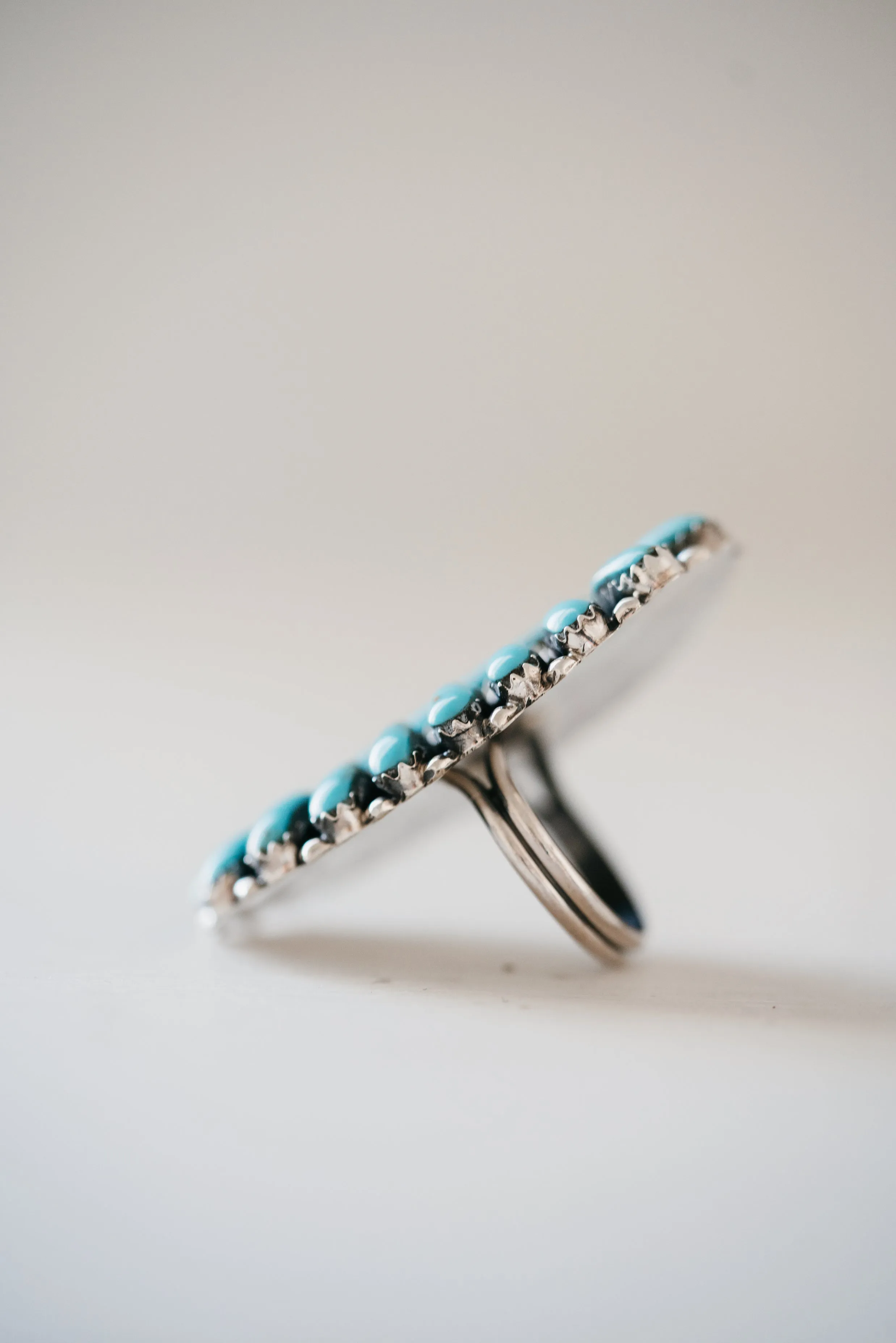 Ruby Ring | Turquoise | #2 sold by Goldie Lew product image thumbnail 4