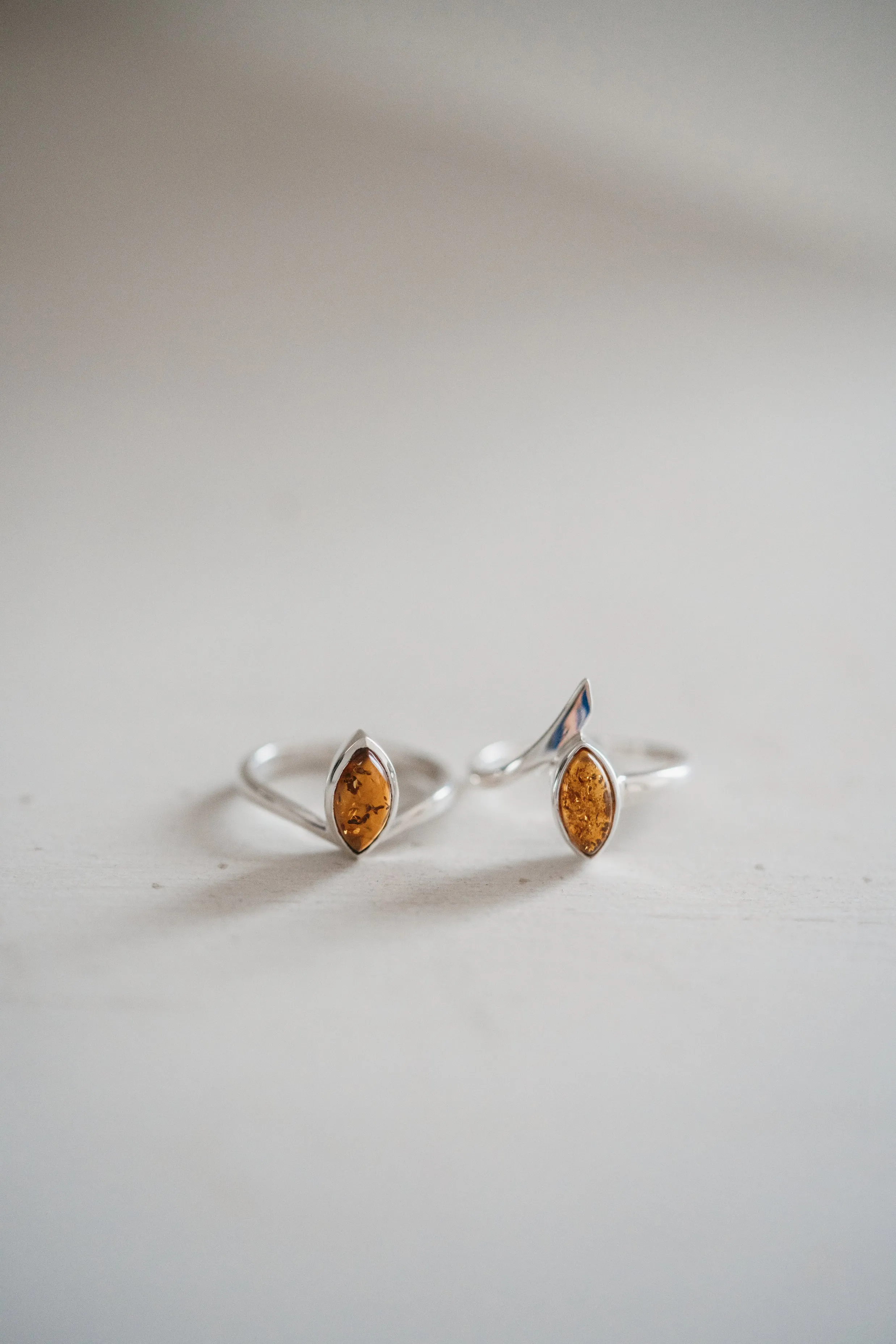 Weslyn Ring | Amber sold by Goldie Lew