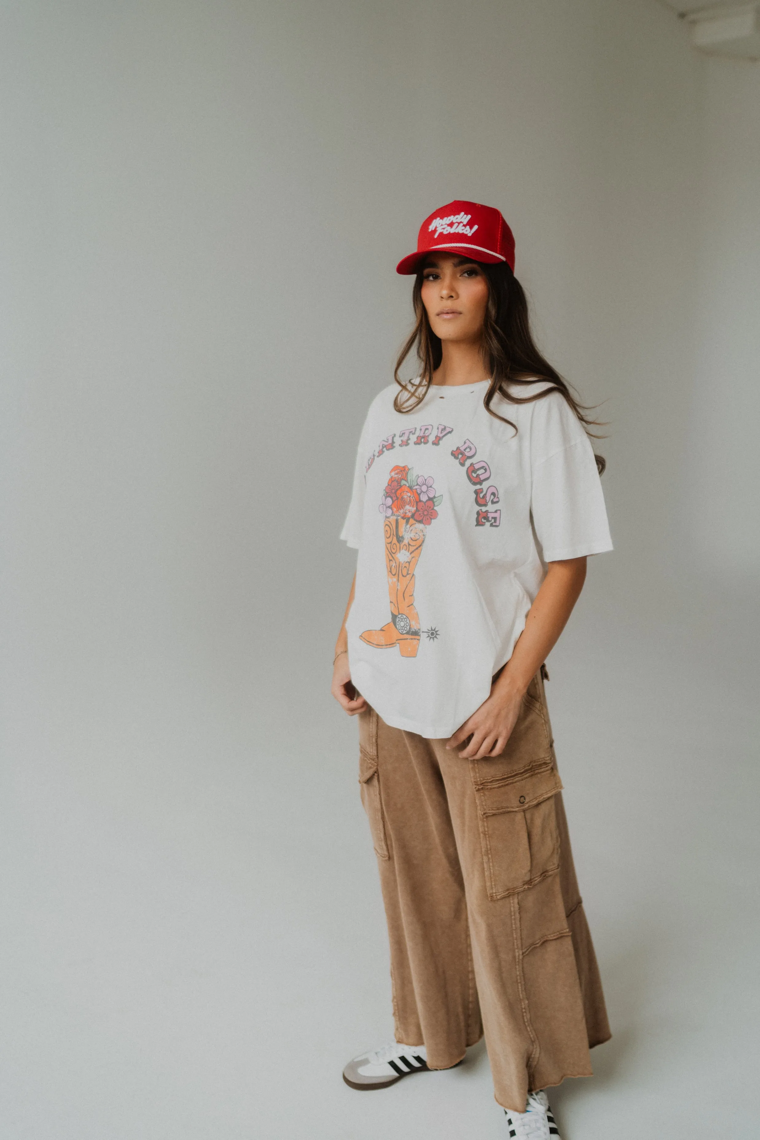 Country Rose T-Shirt sold by Goldie Lew product image thumbnail 5