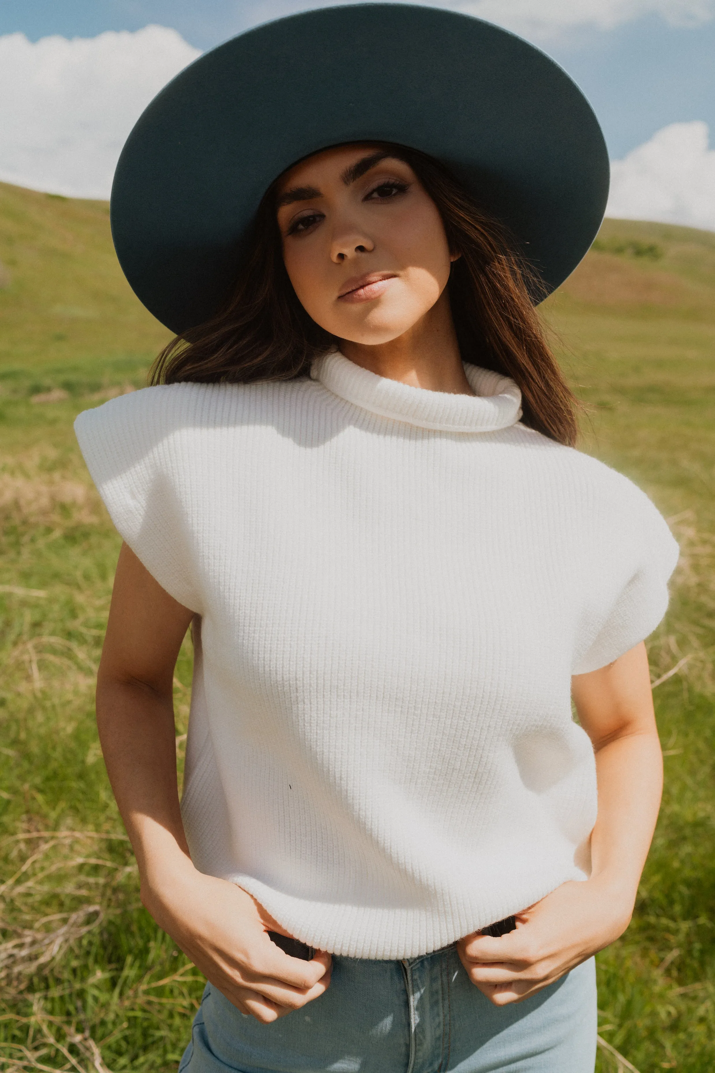 Raisa Sweater Top sold by Goldie Lew