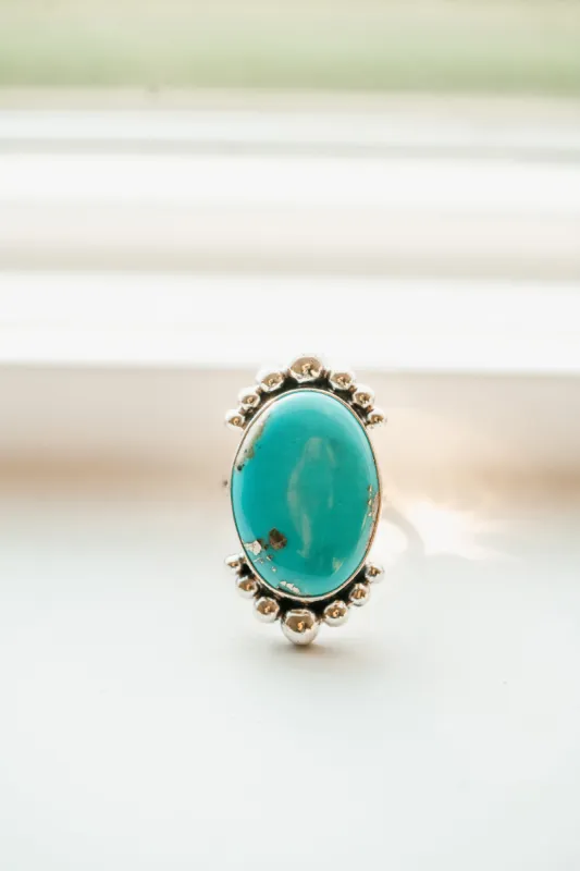 Colleen Ring | Turquoise made by Goldie Lew