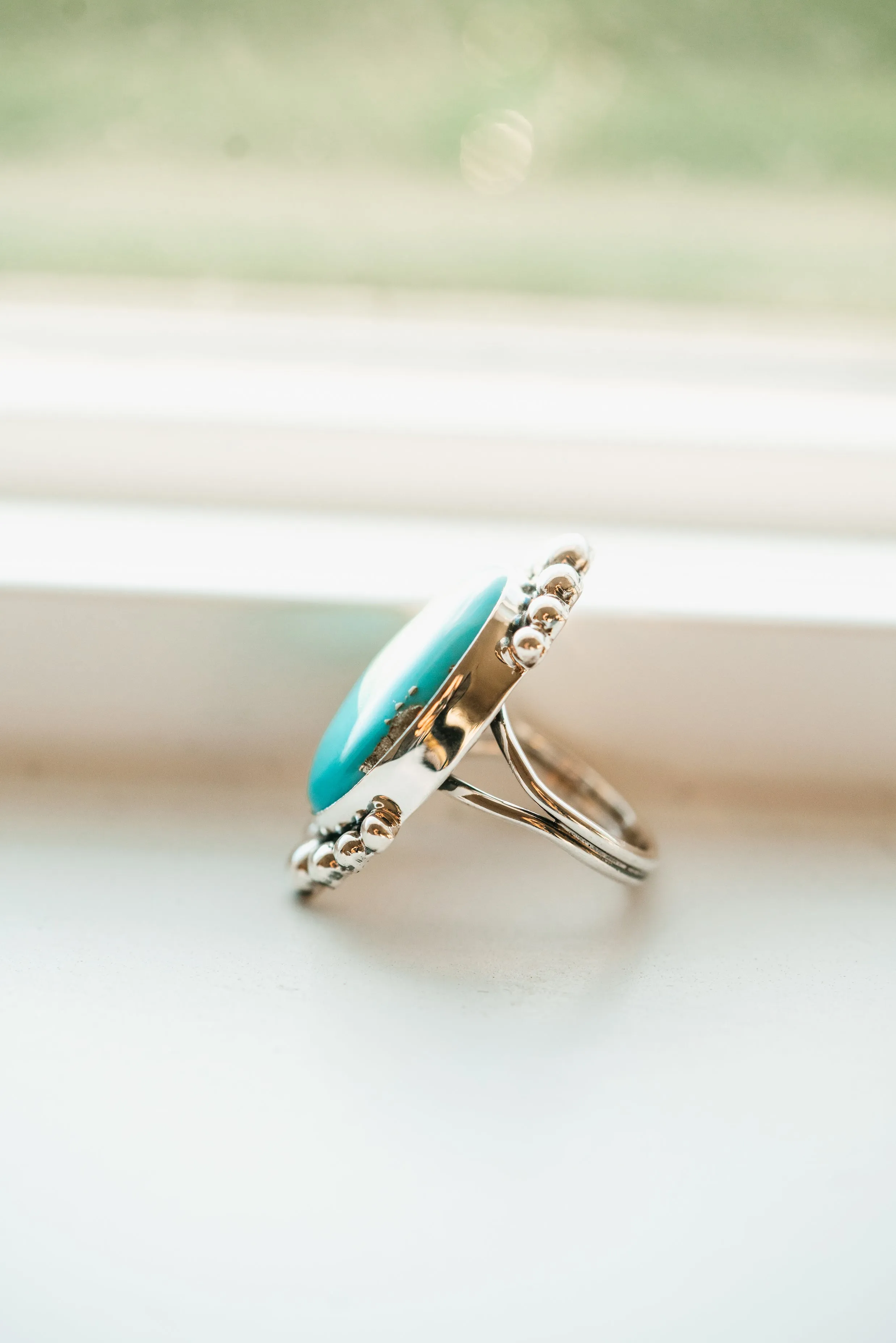 Colleen Ring | Turquoise sold by Goldie Lew product image thumbnail 2