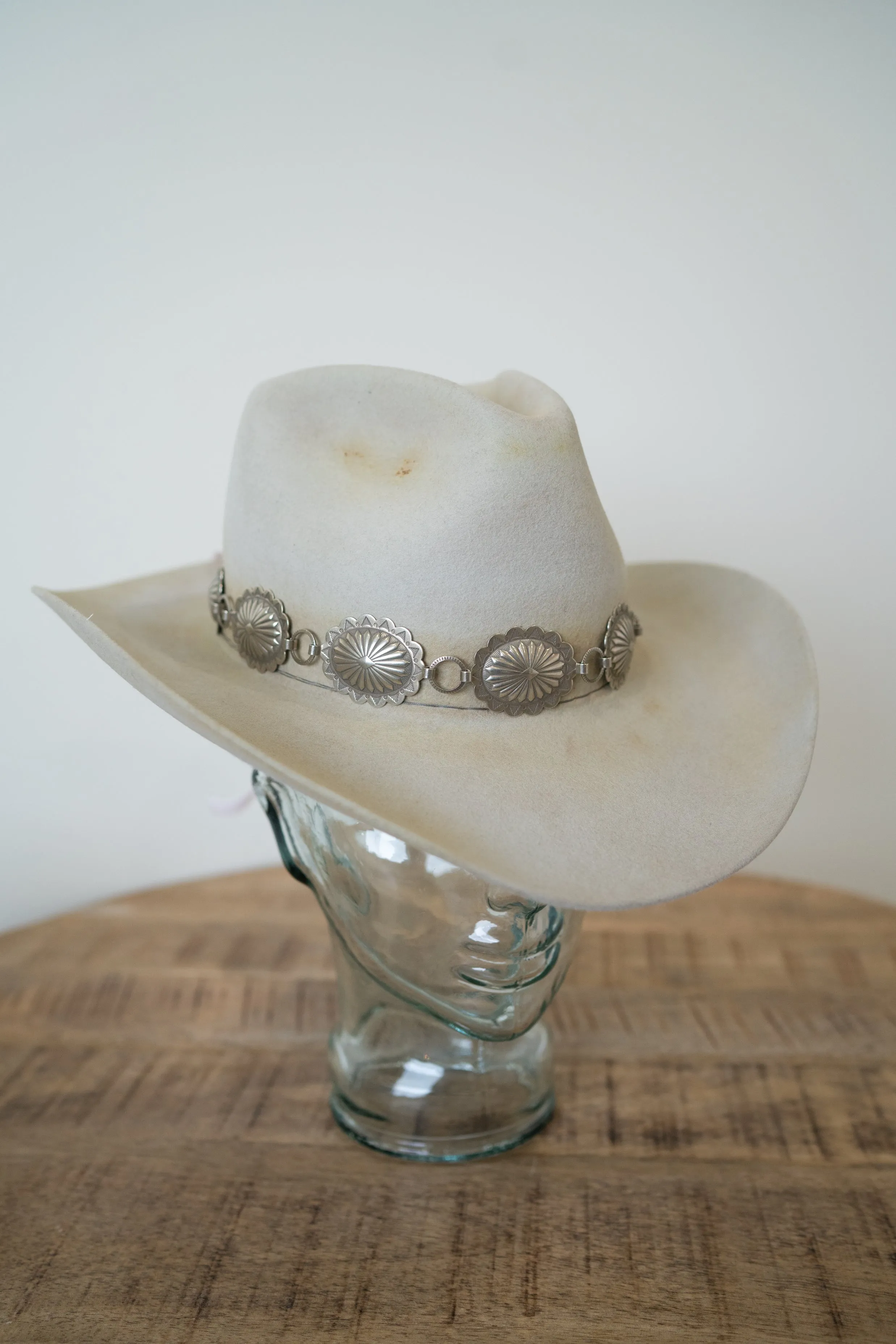 Large Concho Hat Band sold by Goldie Lew