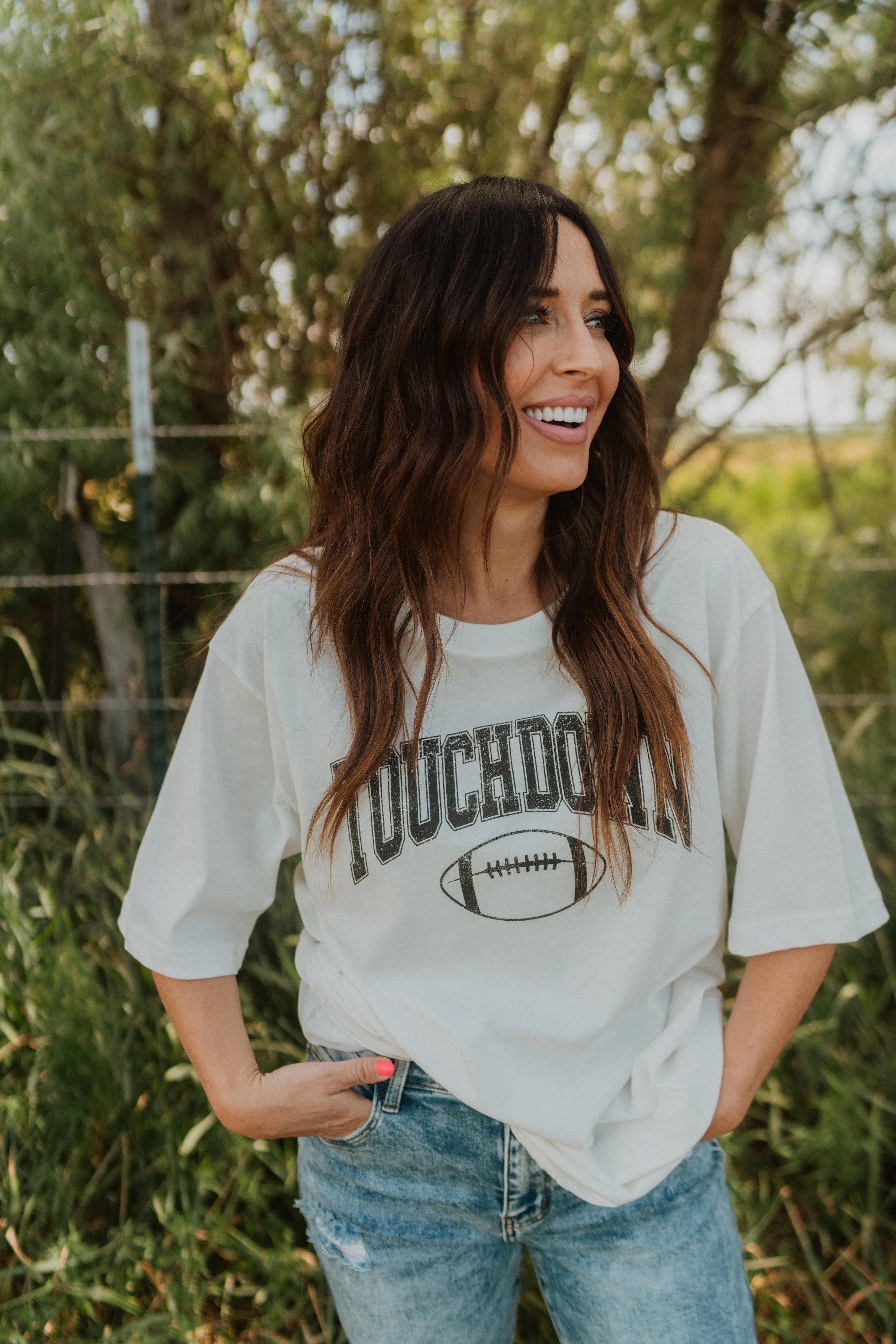 Touchdown T-Shirt sold by Goldie Lew