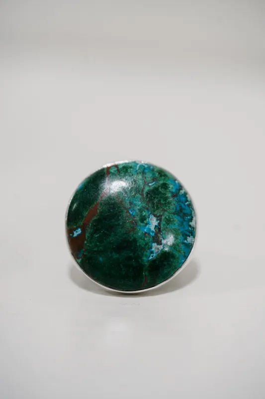 Gypsy Ring | Chrysocolla sold by Goldie Lew