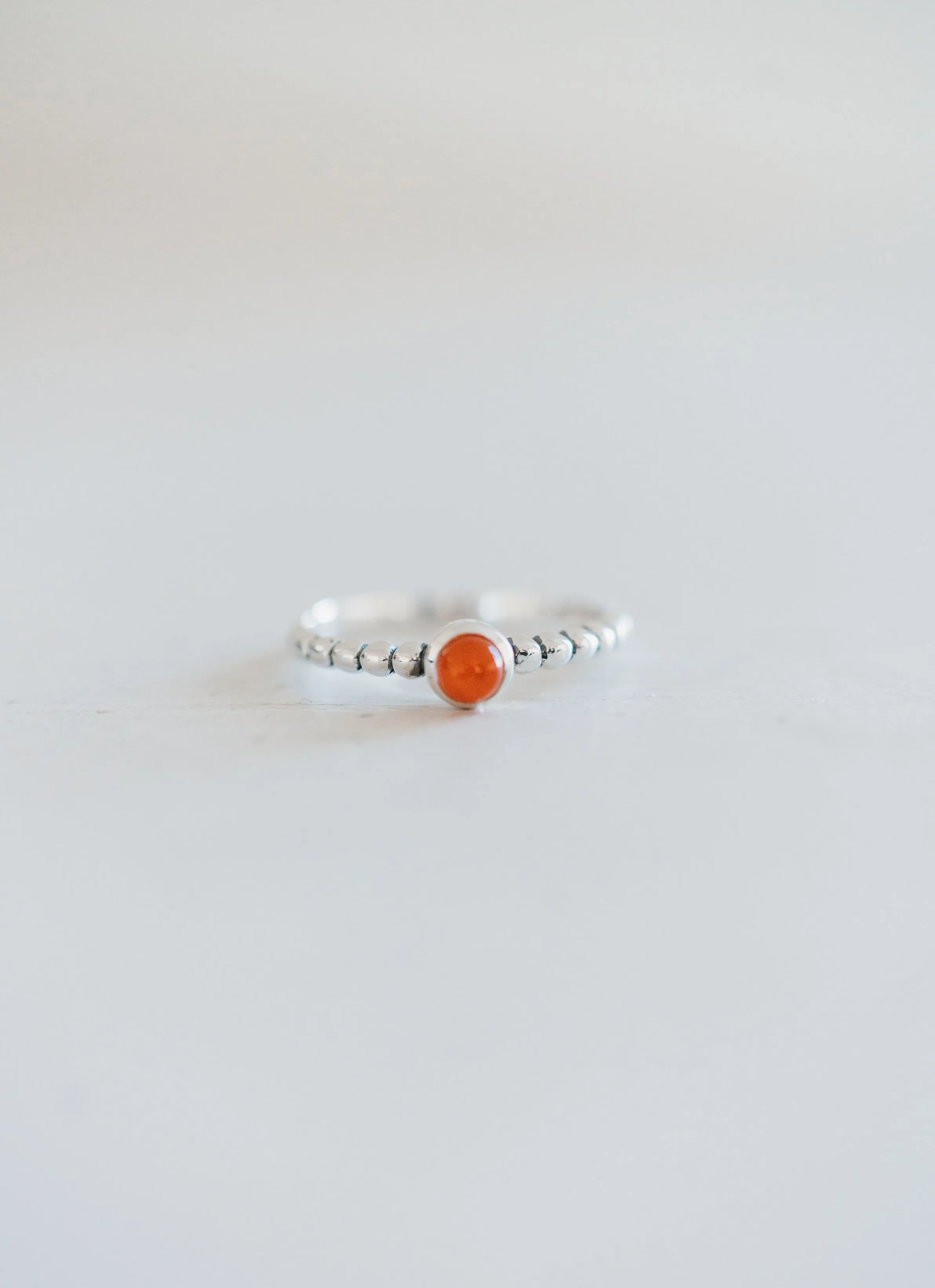 Chanel Ring | Carnelian sold by Goldie Lew