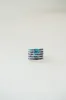 5 Bar Ring | Purple Turquoise sold by Goldie Lew