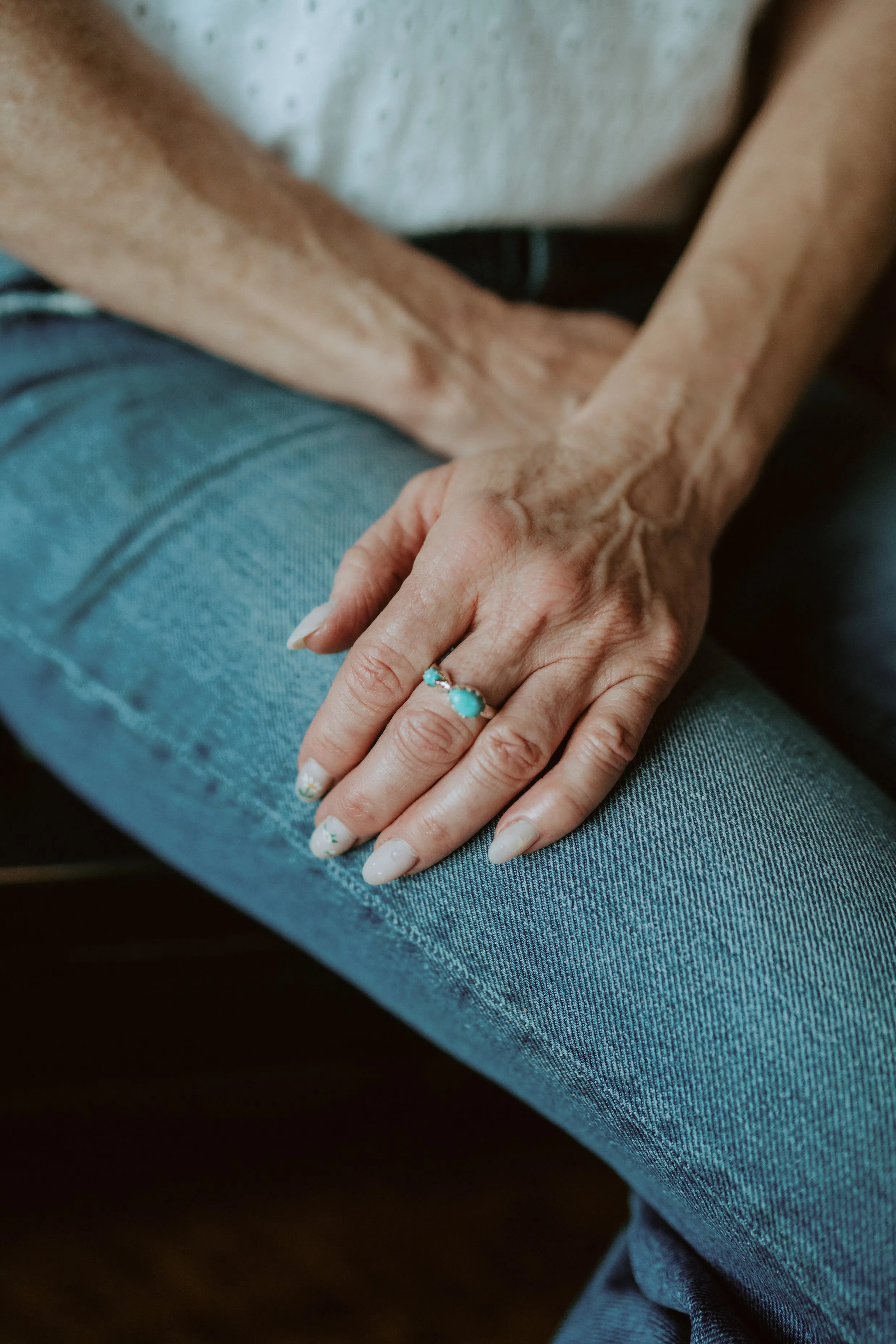 Bradlee Ring | Turquoise sold by Goldie Lew product image thumbnail 4