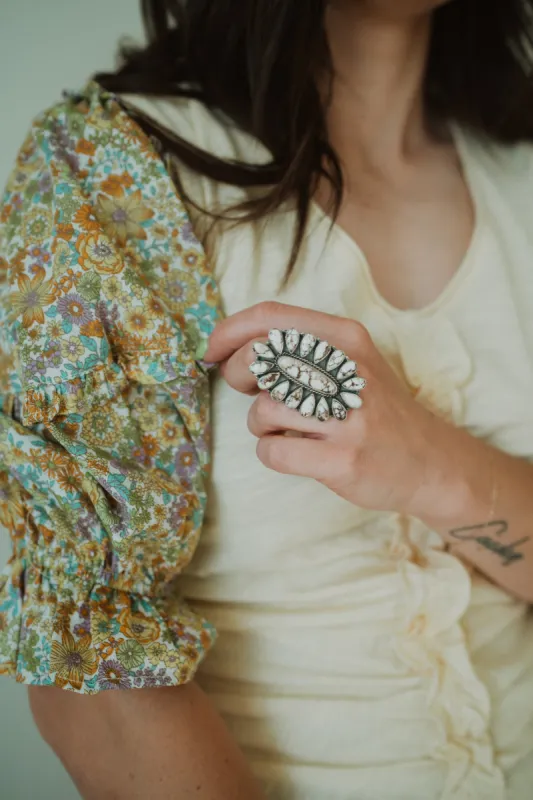 Rheny Ring | Wild Horse Jasper sold by Goldie Lew