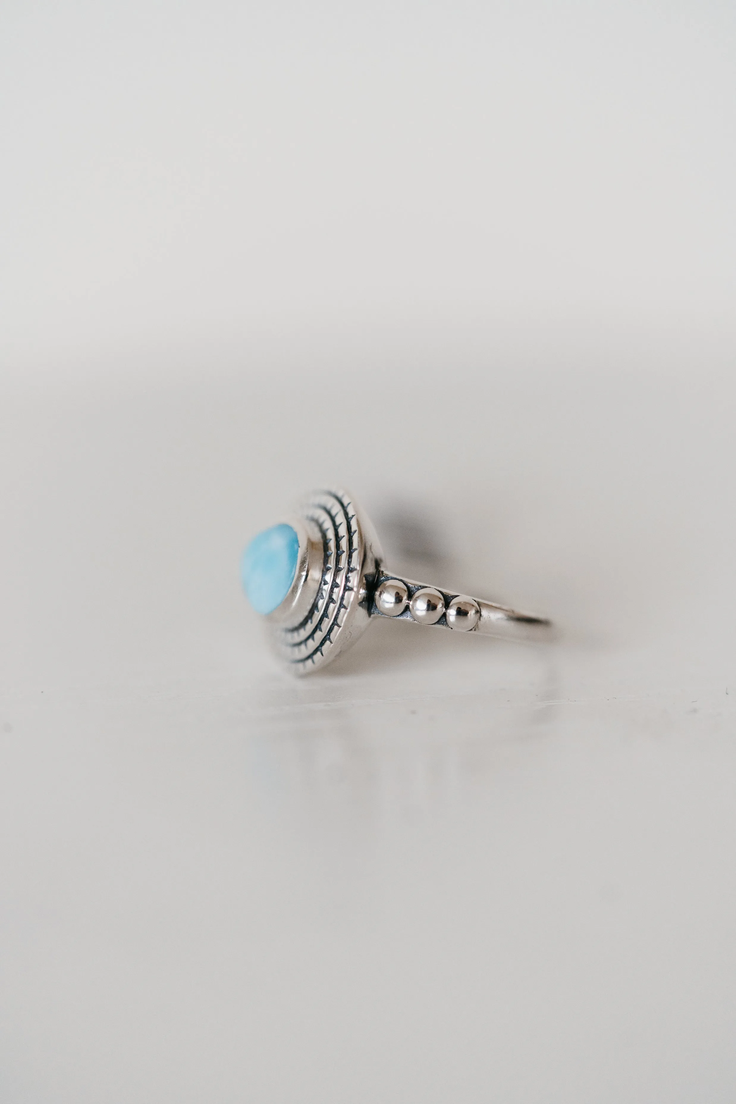 Aisha Ring | Larimar - FINAL SALE sold by Goldie Lew product image thumbnail 3