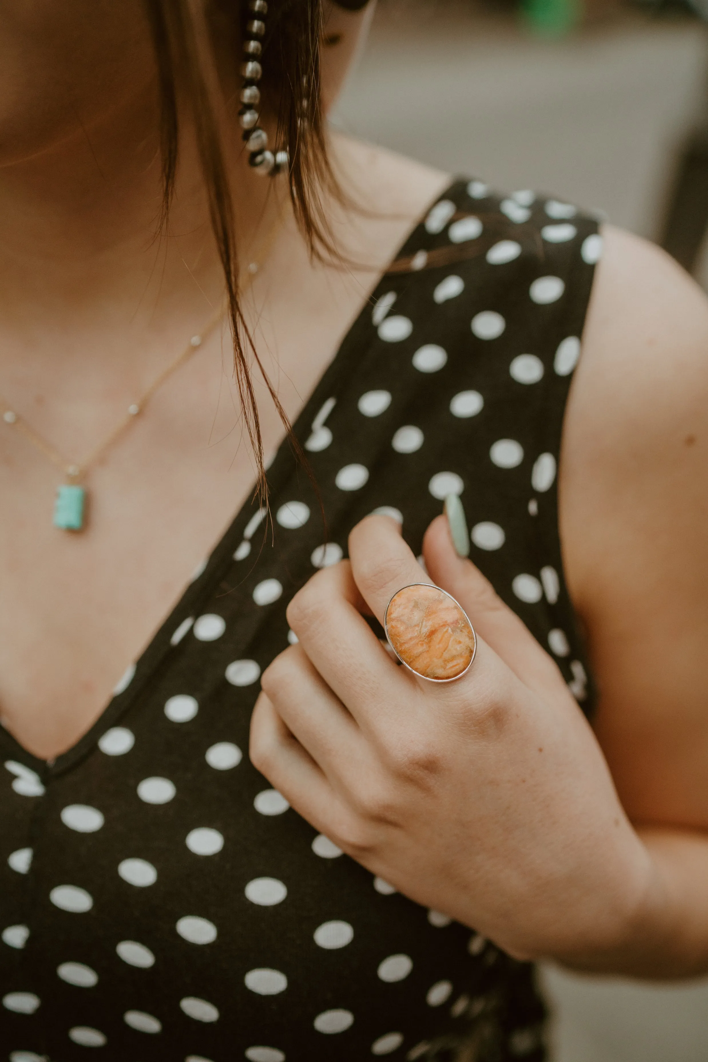 Gabriella Ring | Sponge Coral sold by Goldie Lew product image thumbnail 3