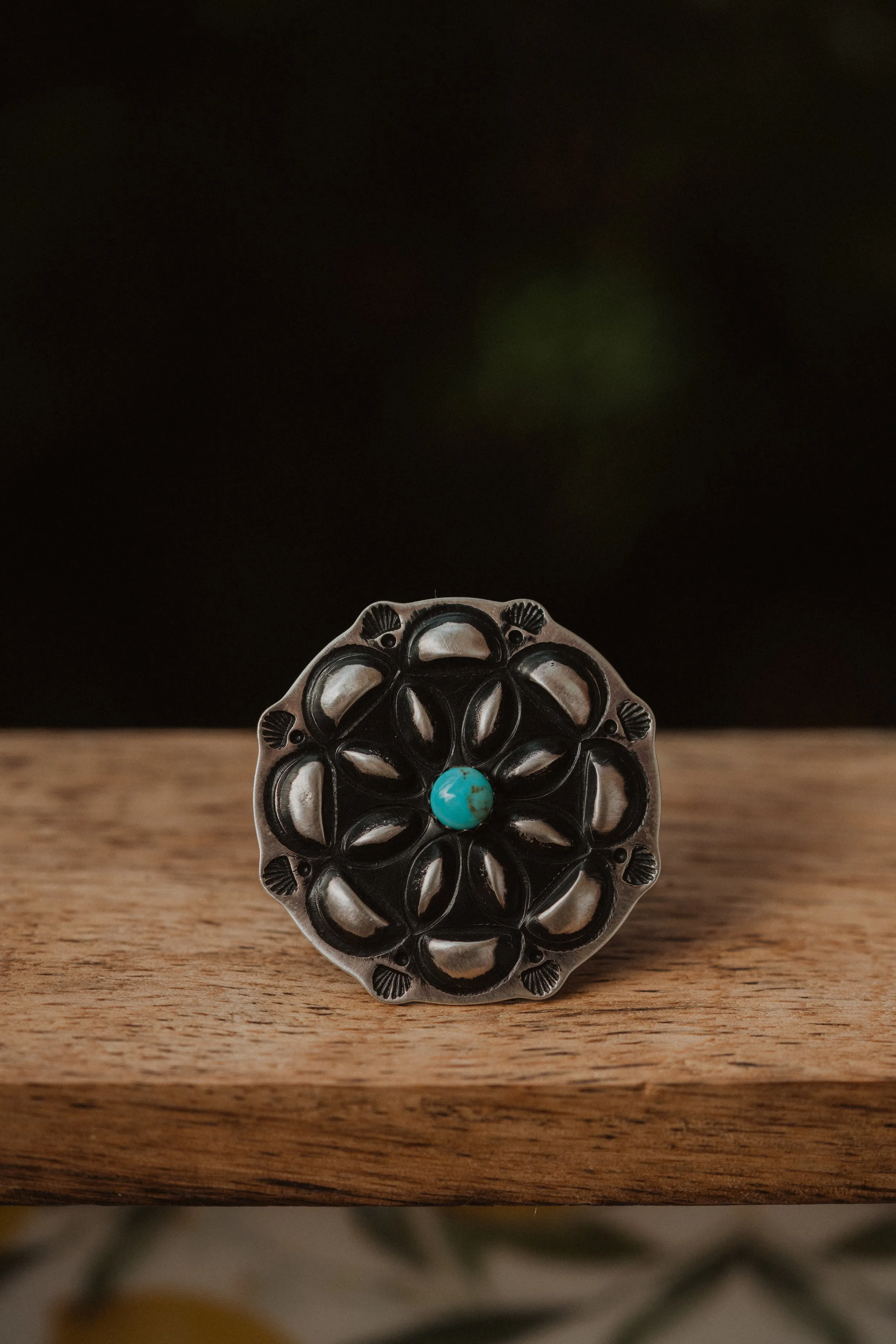 Breckin Ring | Turquoise - FINAL SALE sold by Goldie Lew product image thumbnail 5