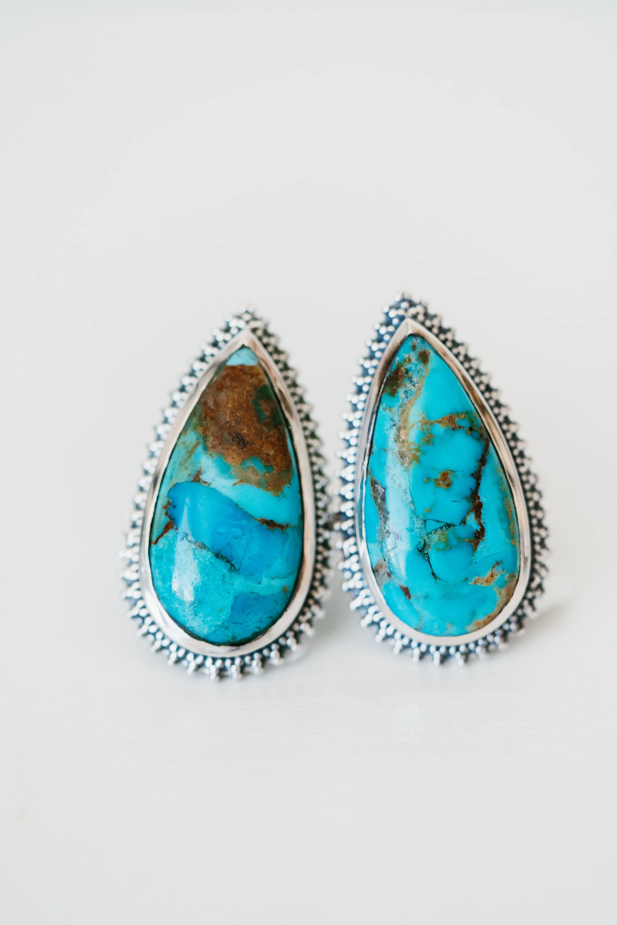 Pierre Ring | Boulder Turquoise sold by Goldie Lew product image thumbnail 3