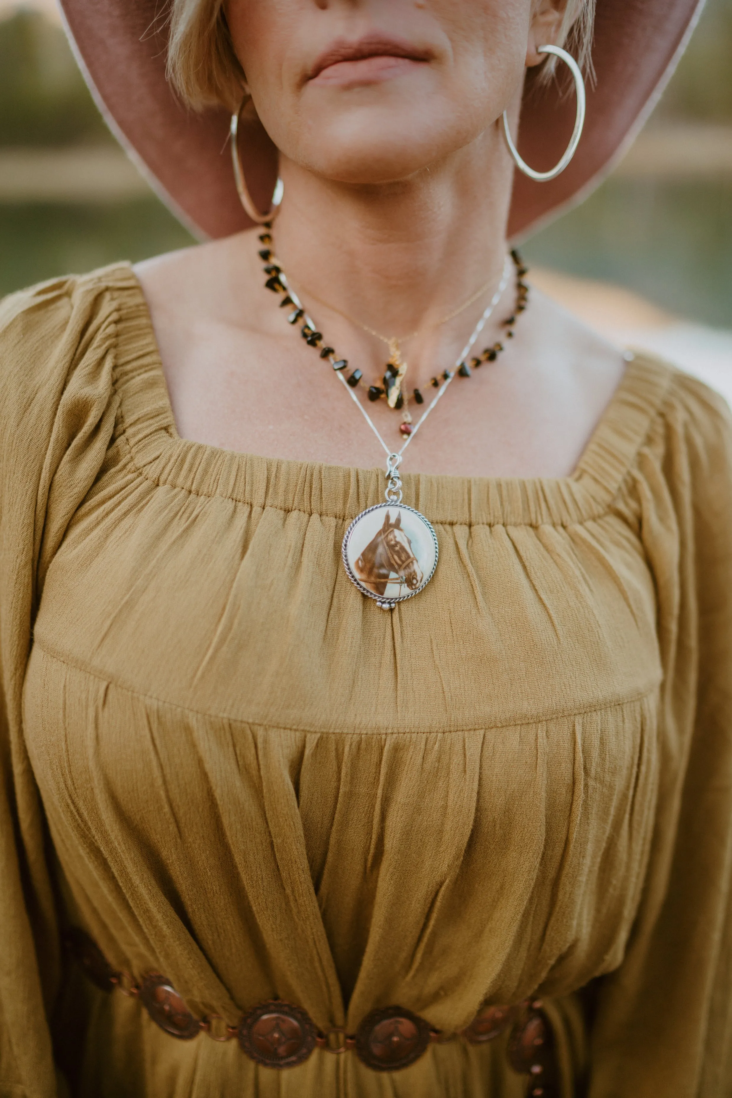 Saffron Necklace Set sold by Goldie Lew product image thumbnail 2