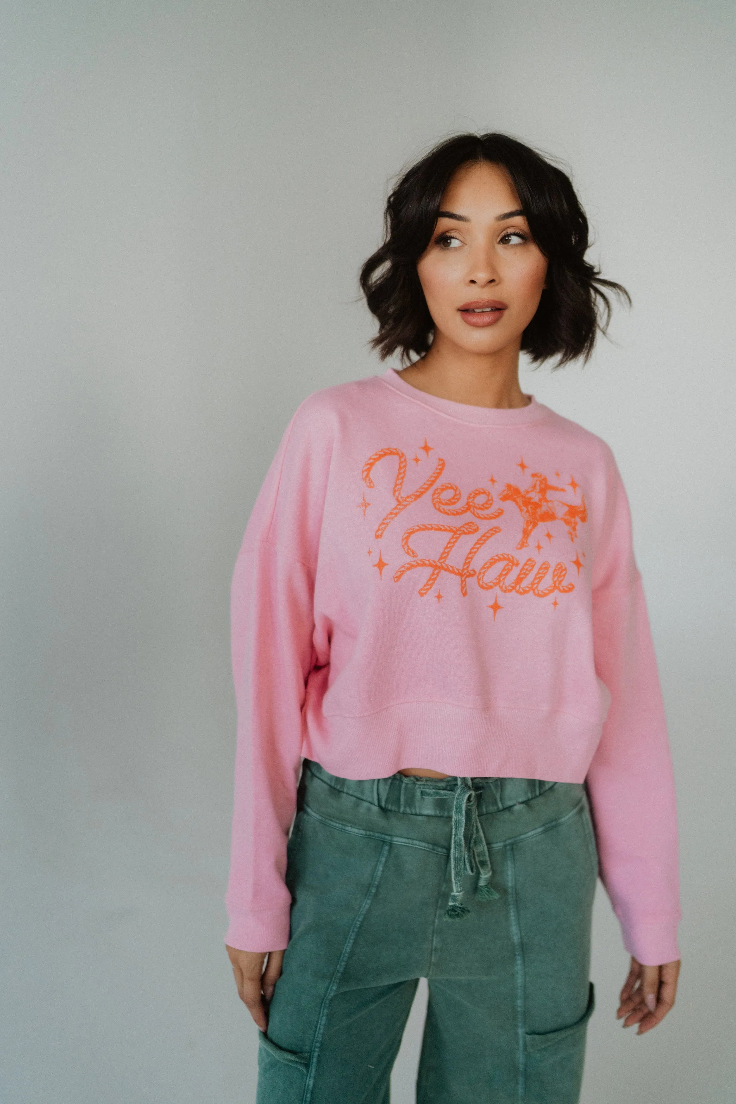 Yeehaw Cowboy Sweatshirt sold by Goldie Lew